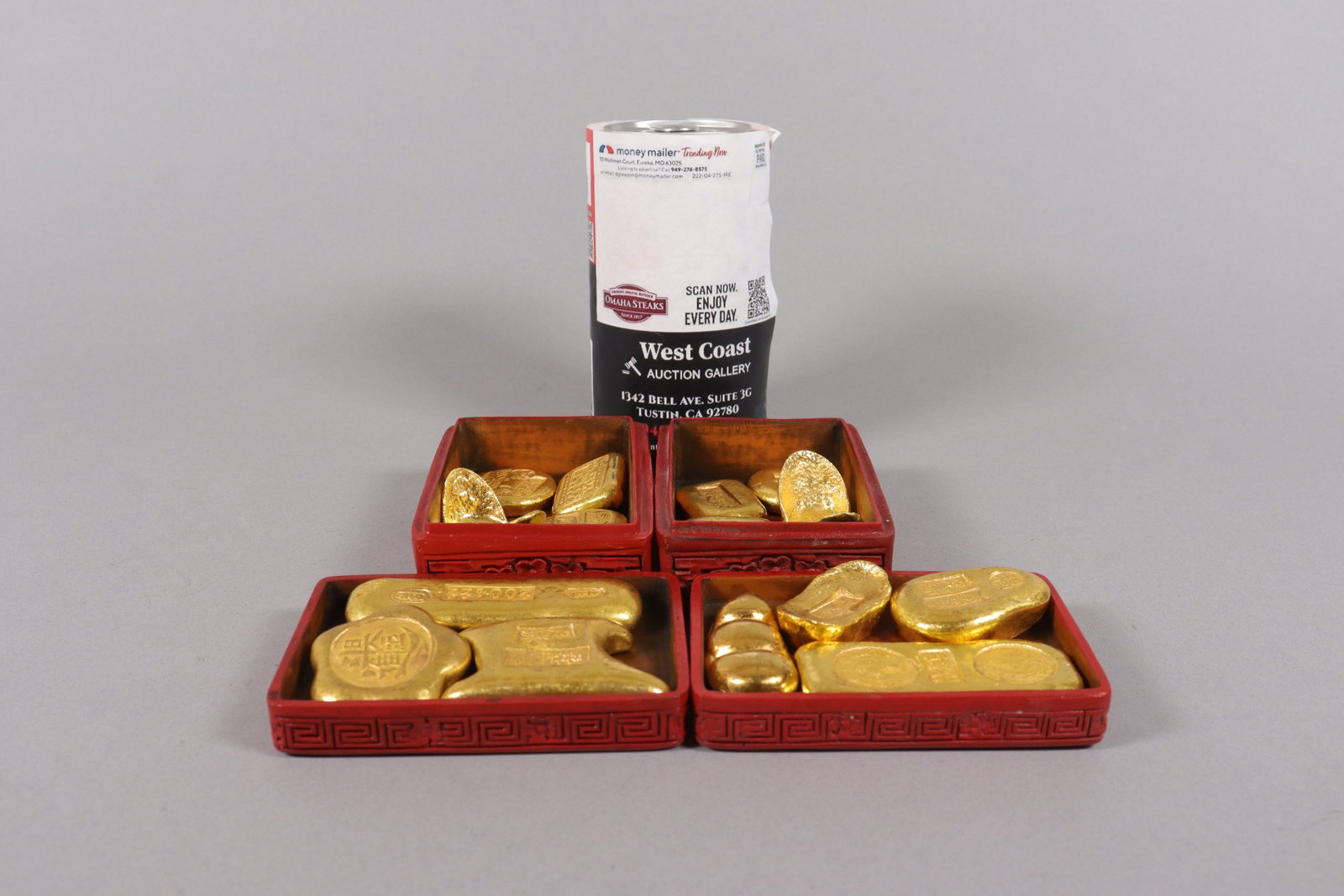 Lots Chinese ingots ungraded - 2