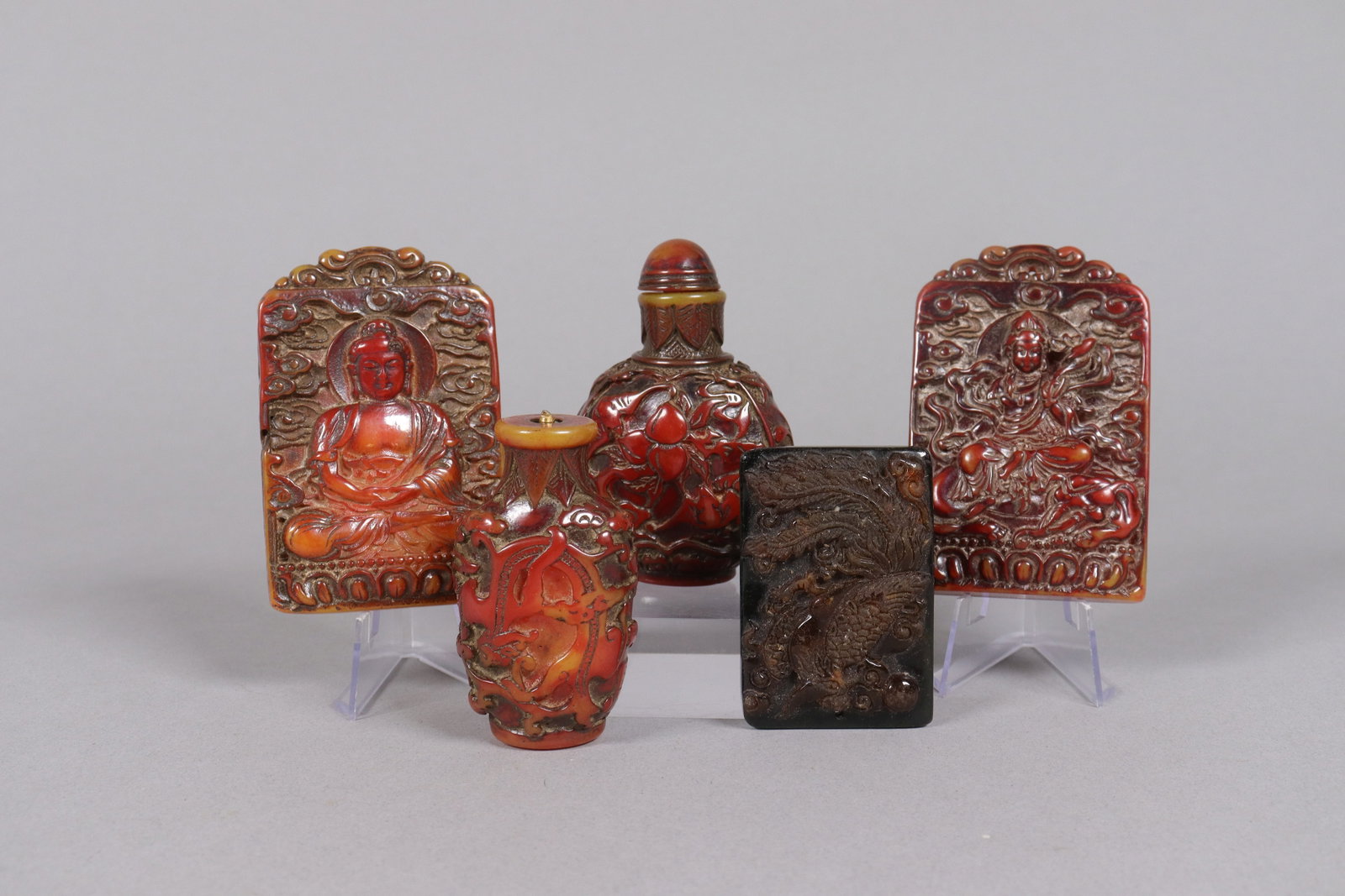 Lots Chinese fine carvings (1 of 8)