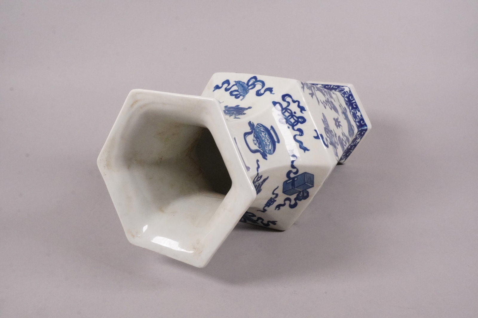 2 Chinese large b/w vase - 5