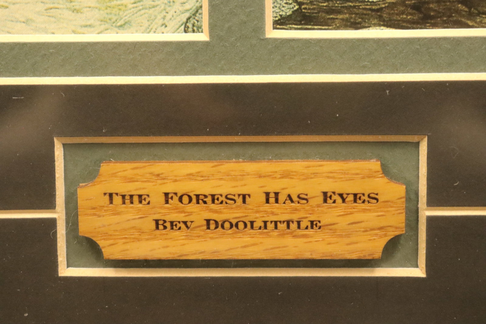 Bev Doolittle framed art - 3