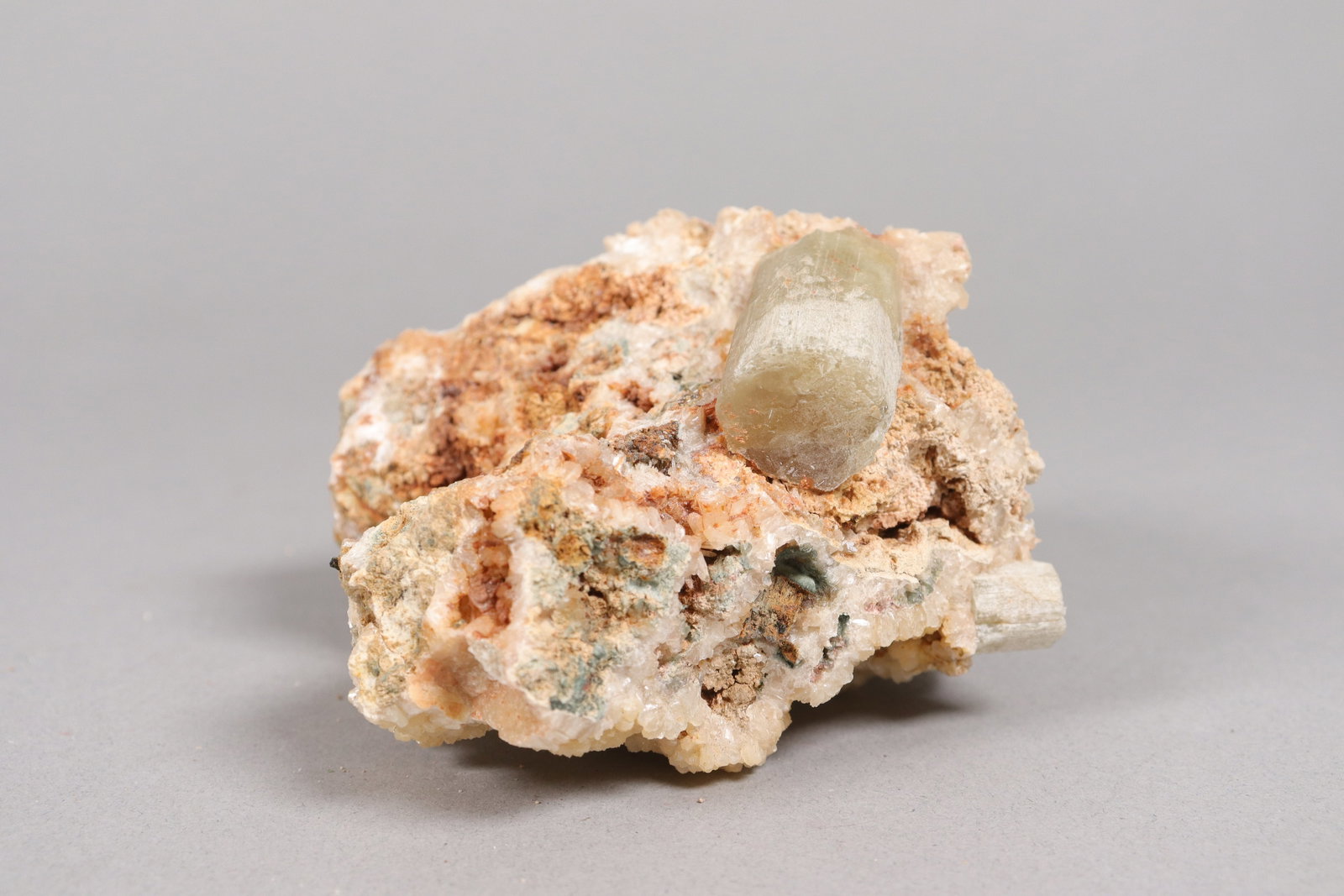 Lots fine geodes boulder - 3
