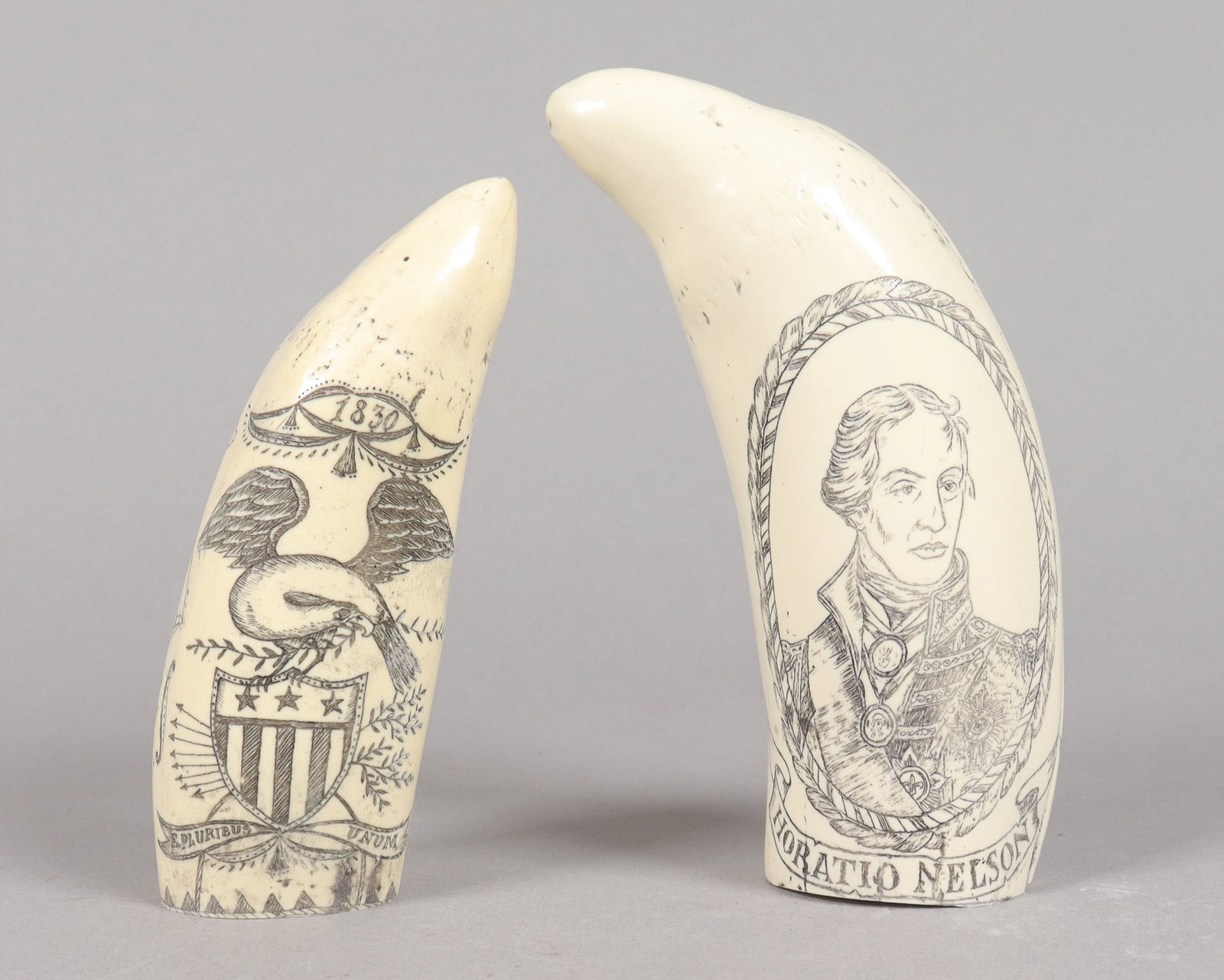 Lots estate carved items: Lots estate carved items. We do not guarantee its material, carvings and grading. Largest H: 6" x W: 2.25."