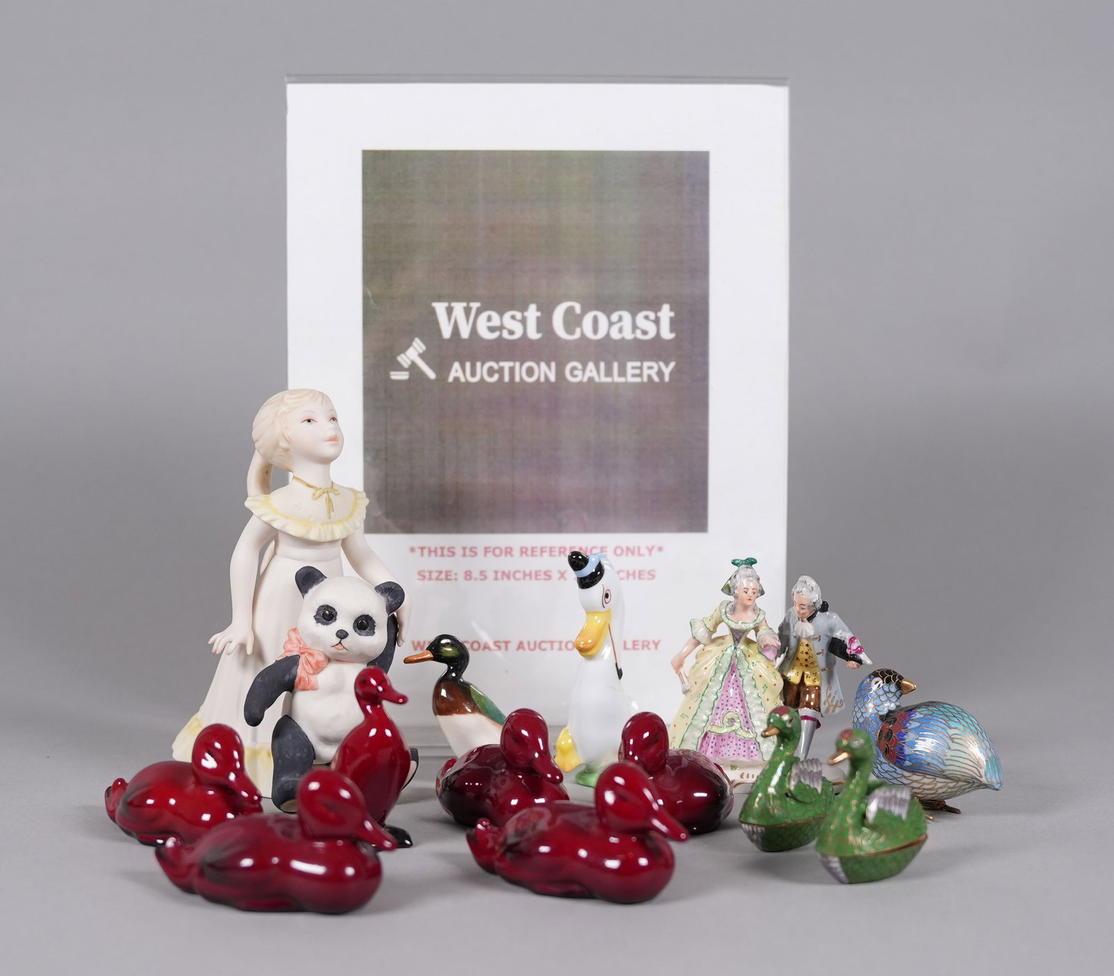 Lots fine ceramic figurines - 2