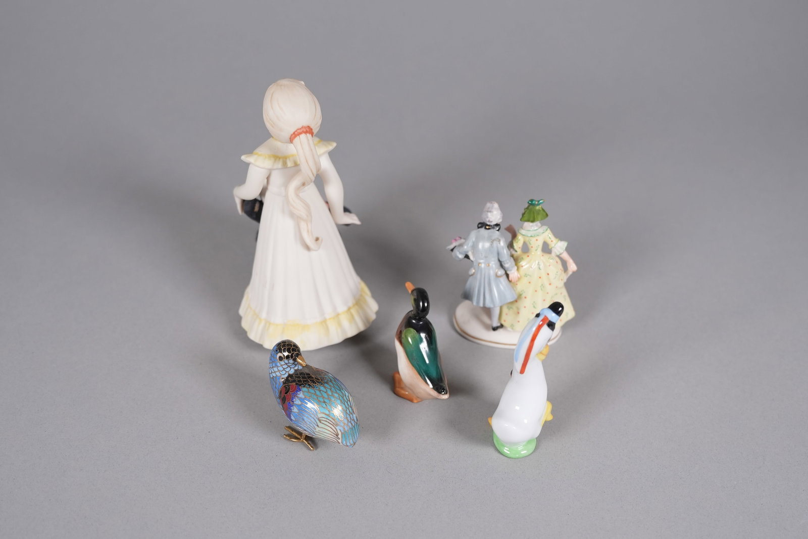 Lots fine ceramic figurines - 6