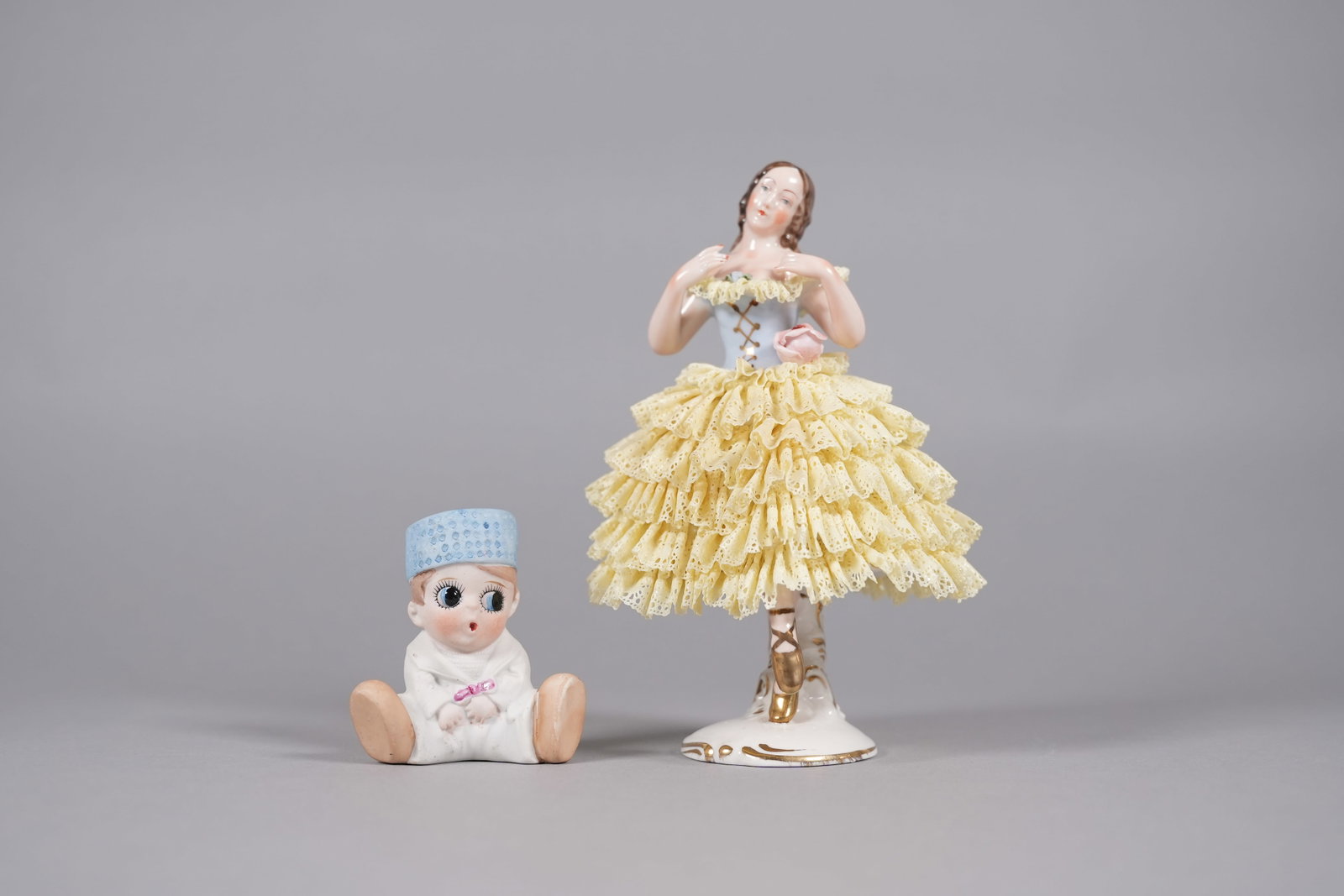 Lots figurine signed - 3