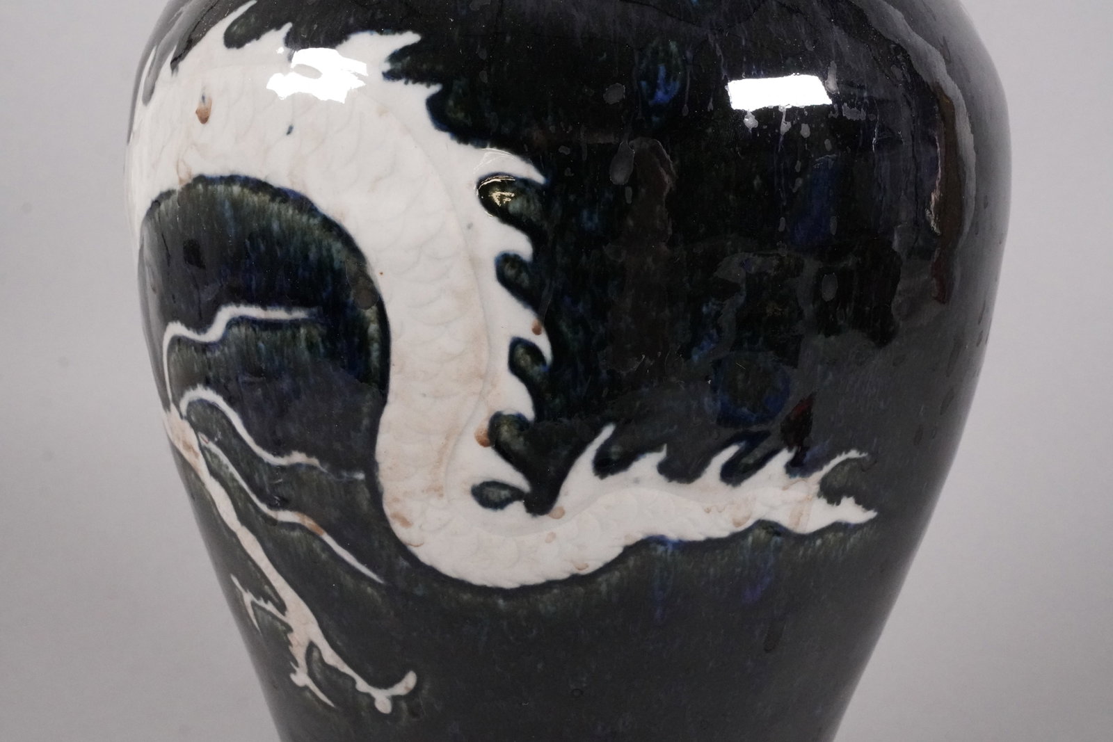 Chinese large dragon vase - 6
