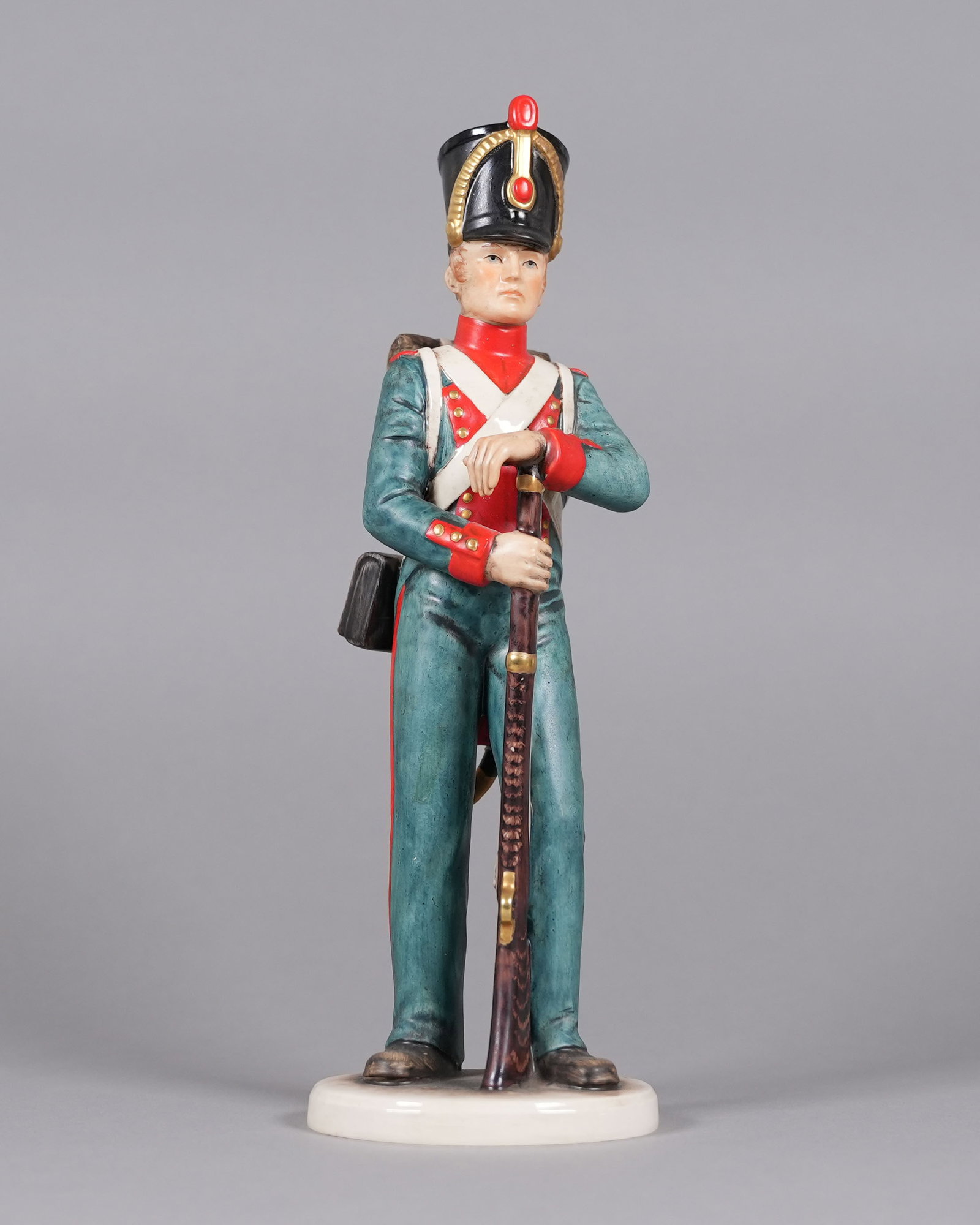 Goebel German soldier figurine: Goebel vintage German soldier figurine. H: 11.5" x W: 3.9."