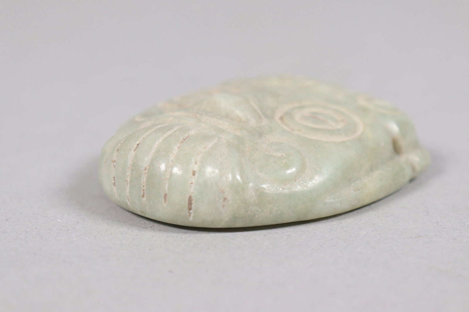 Important Pre-Columbian mask celt - 4