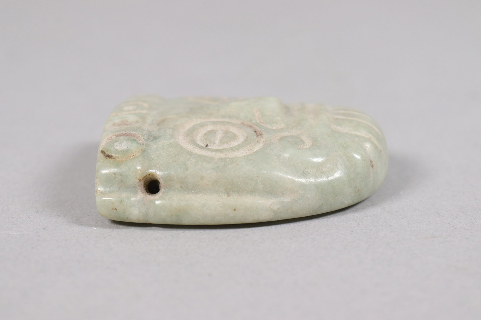 Important Pre-Columbian mask celt - 5