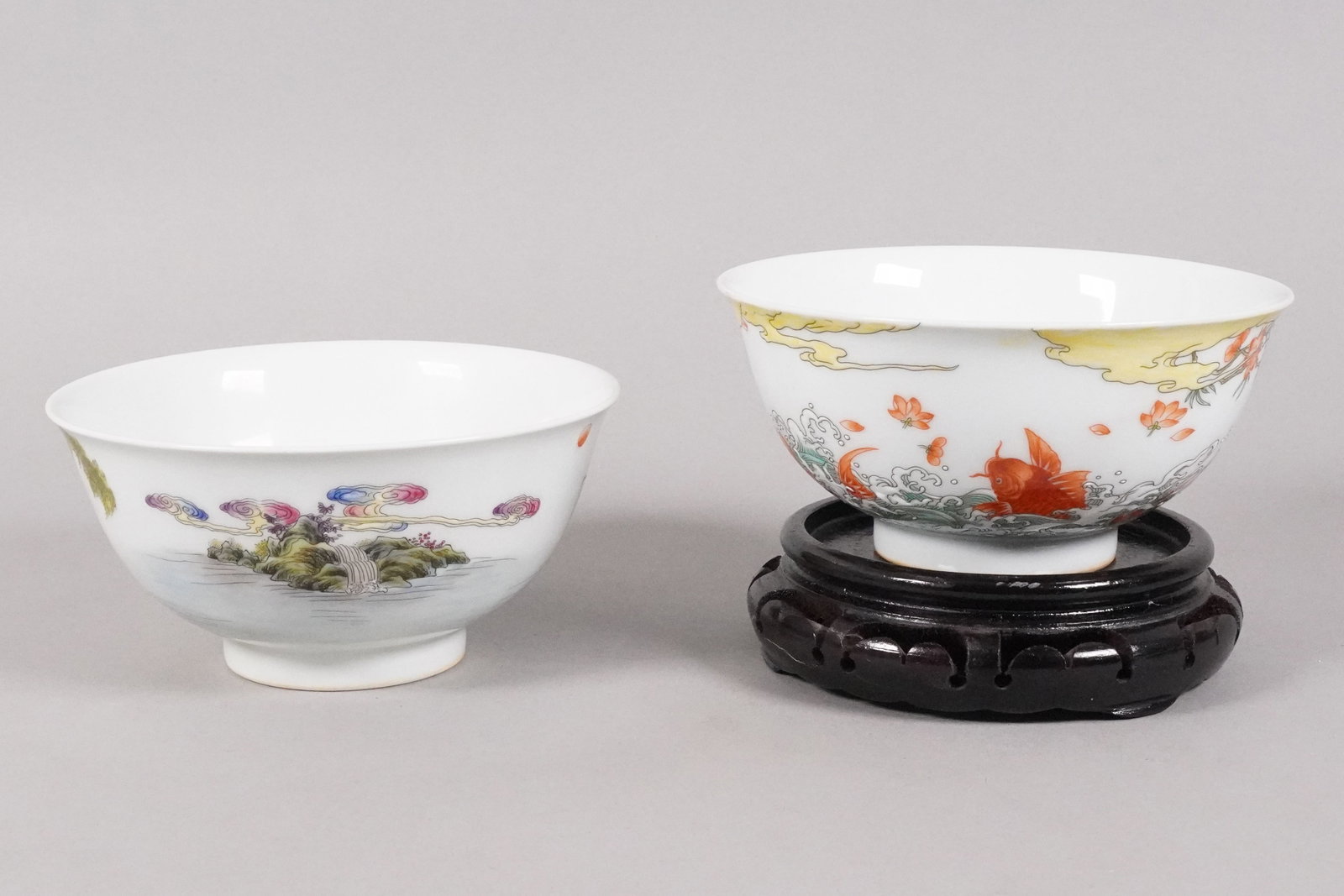 2 Chinese fine bowls (1 of 7)