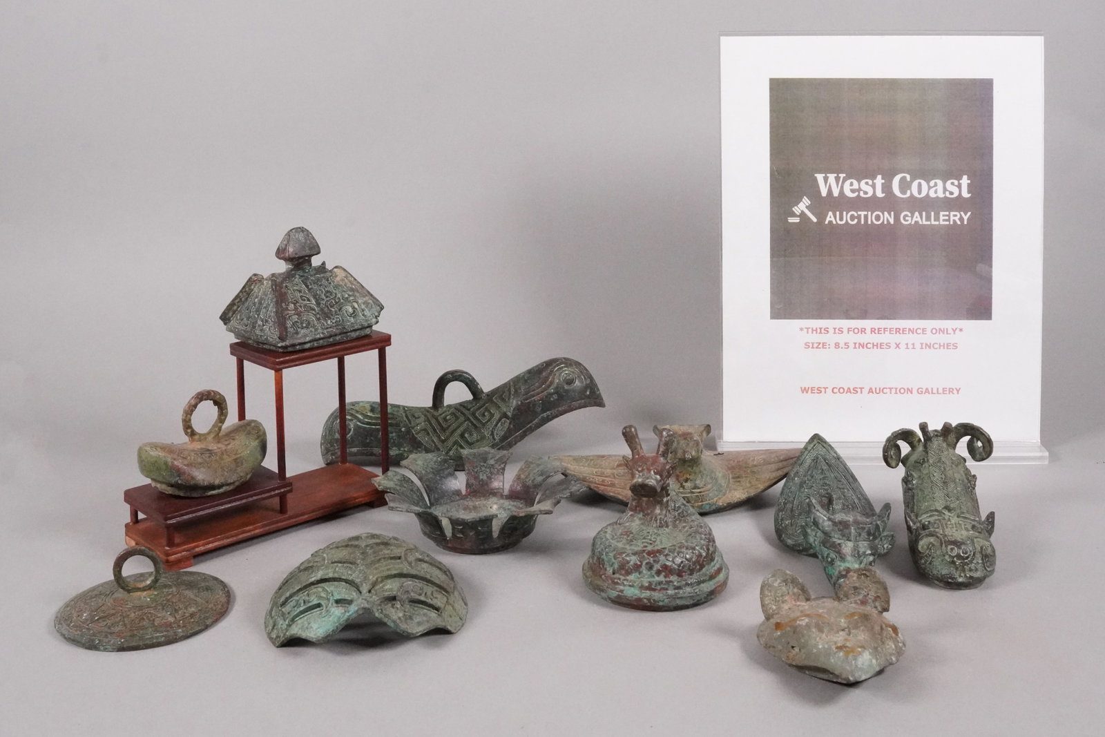 Lots Chinese bronze items - 2