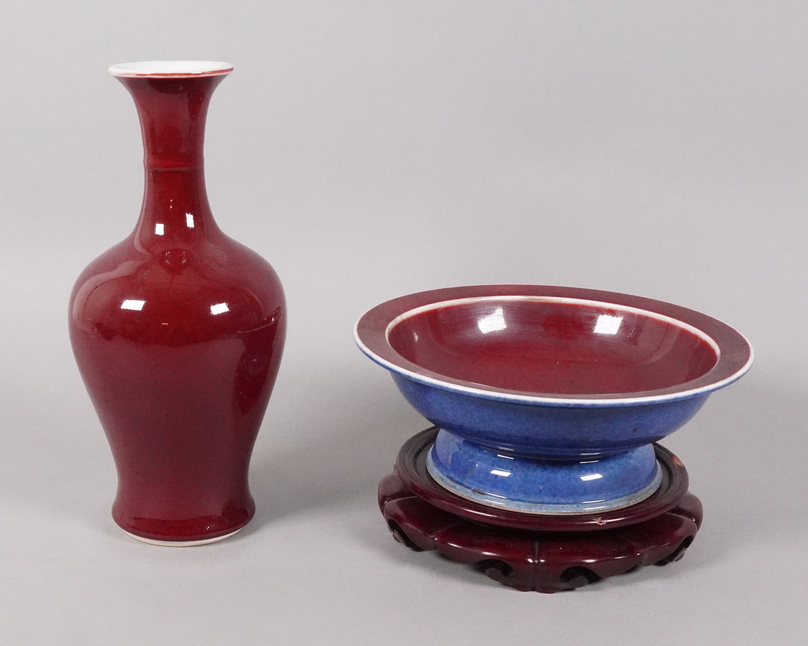 Lots Chinese fine porcelains: Lots Chinese fine porcelains, largest H: 3" x W: 8.5."