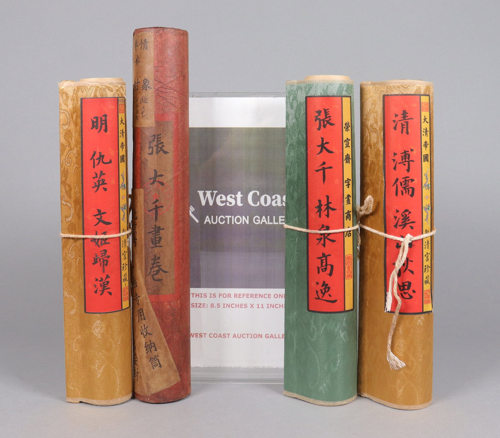 Lots Chinese fine scrolls - 2
