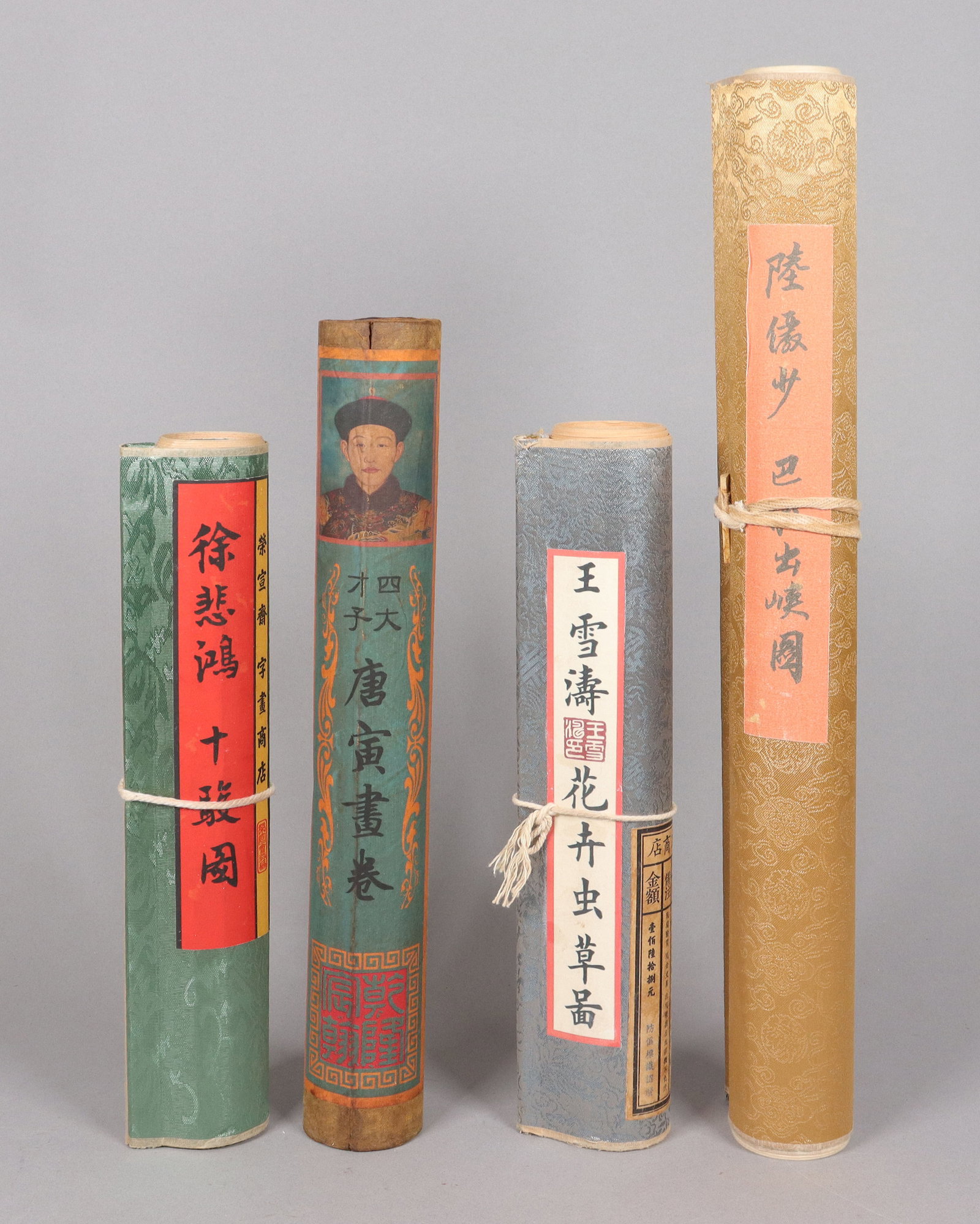 Lots Chinese fine art scrolls: Lots Chinese fine art scrolls.