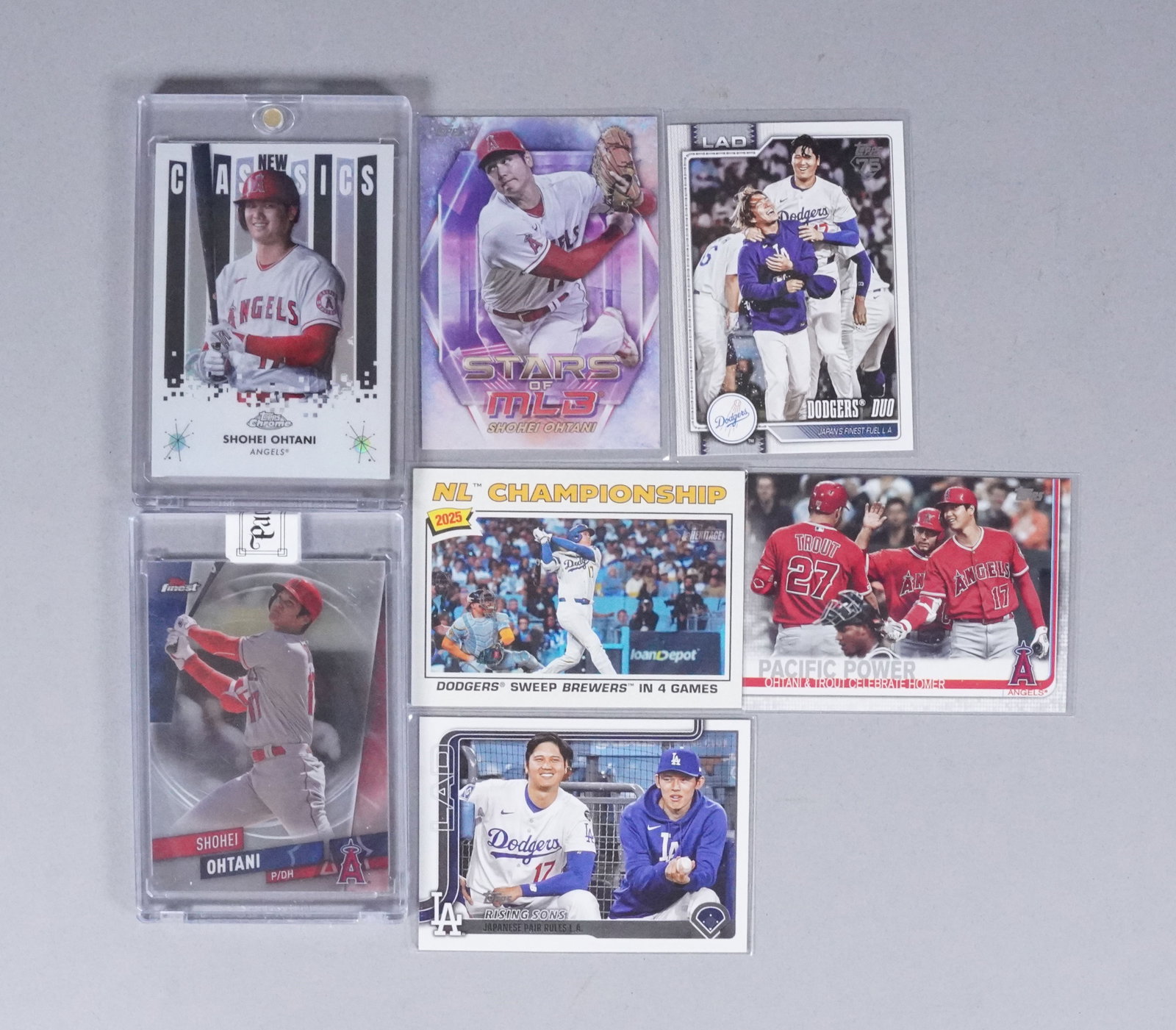 Lots Shohei Ohtani cards: Lots Shohei Ohtani cards, some are from Angels.