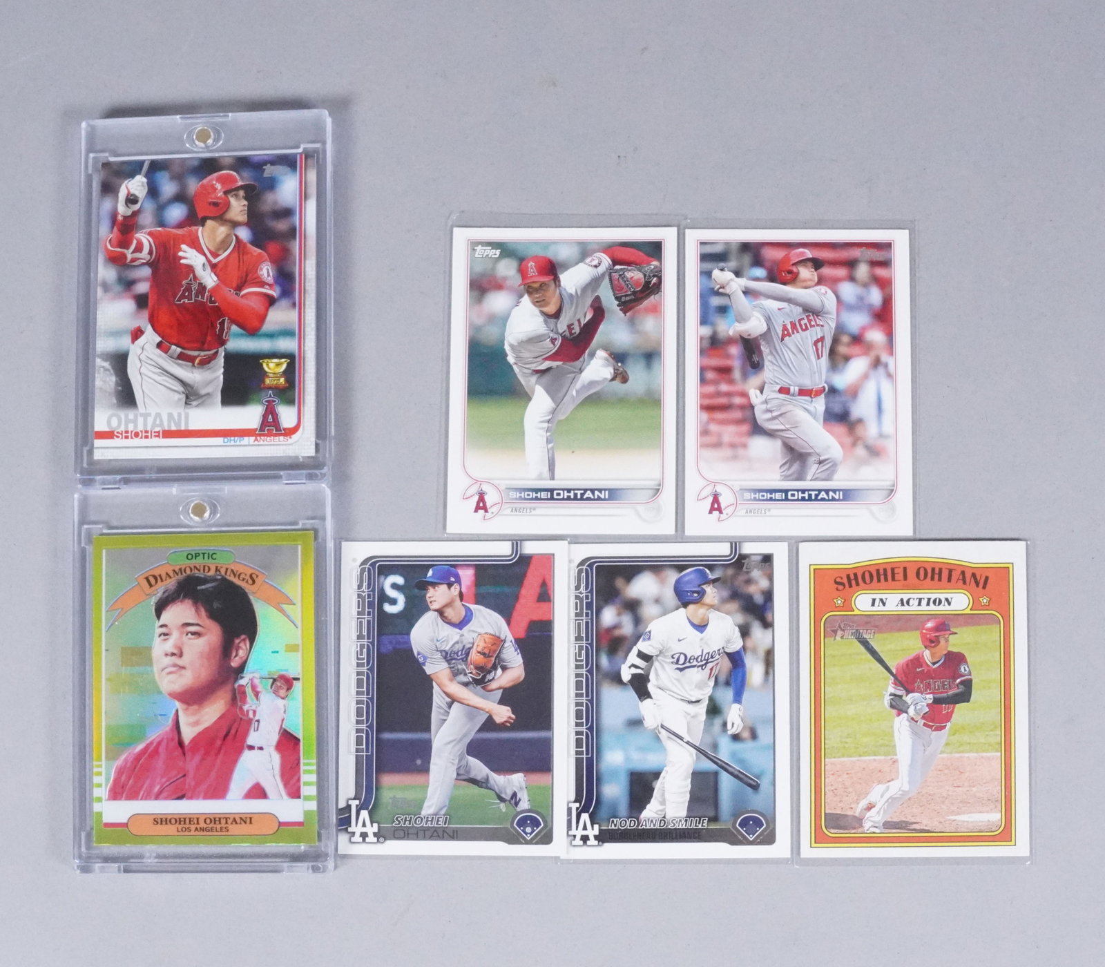 Lots Shohei Ohtani cards: Lots Shohei Ohtani cards, some are from Angels.