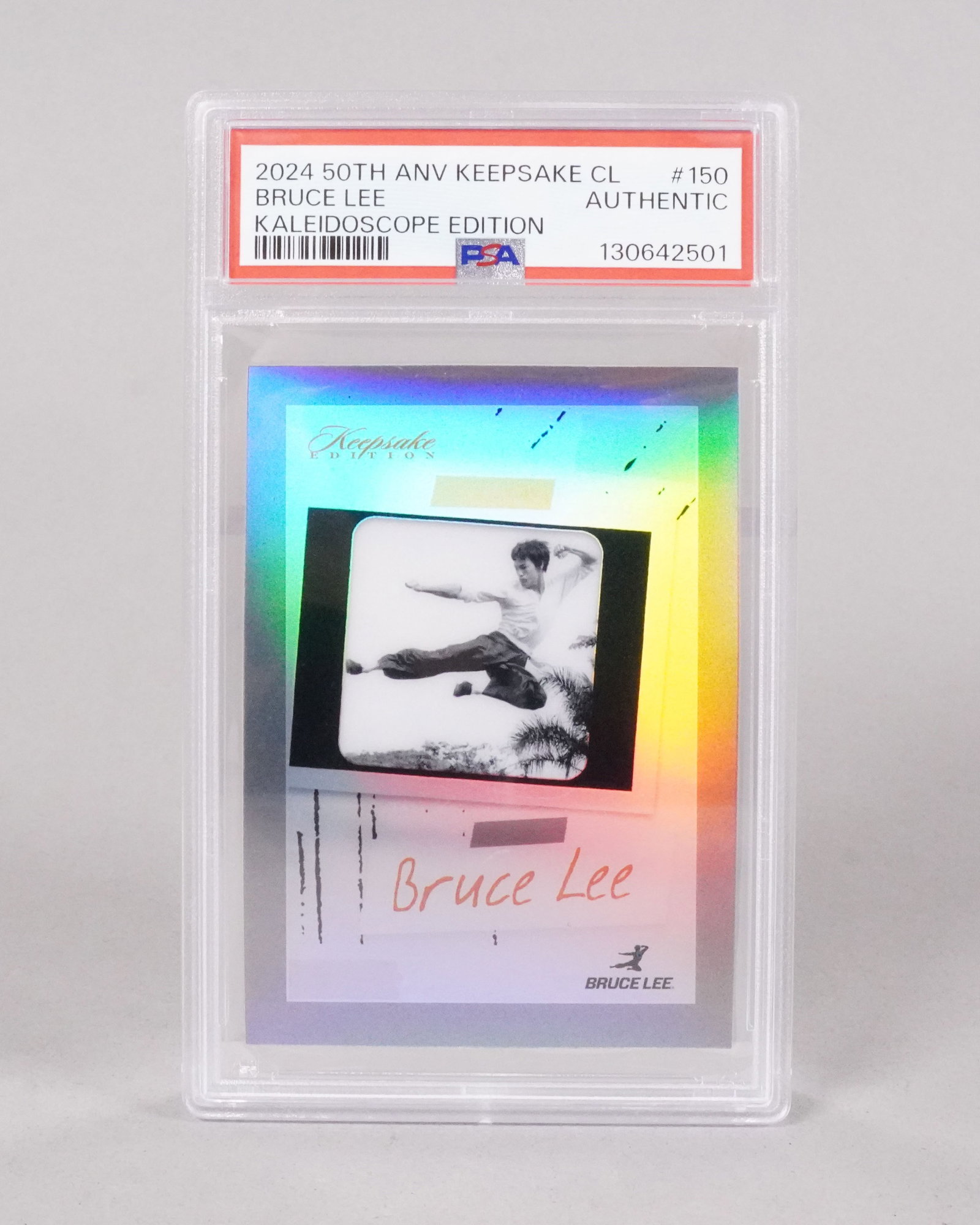 Bruce Lee rare relic card authentic (1 of 4)