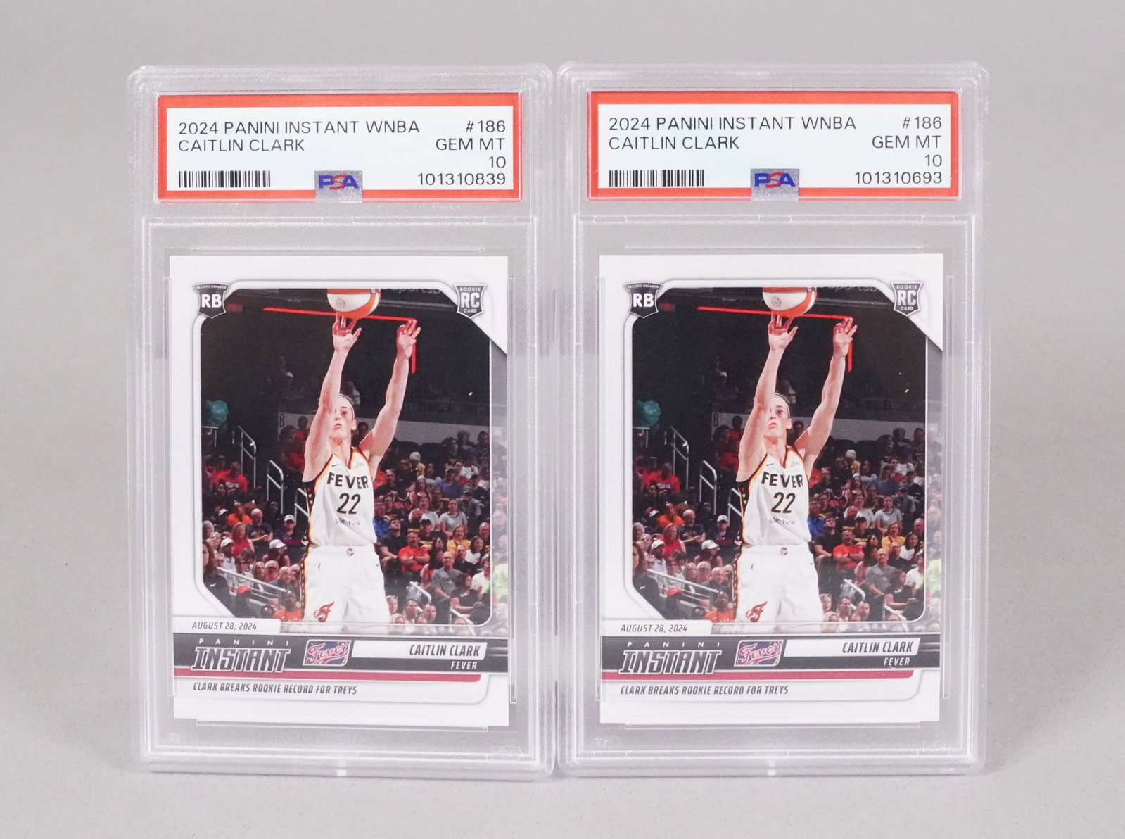 2 Caitlin Clark rookie card PSA 10 (1 of 6)