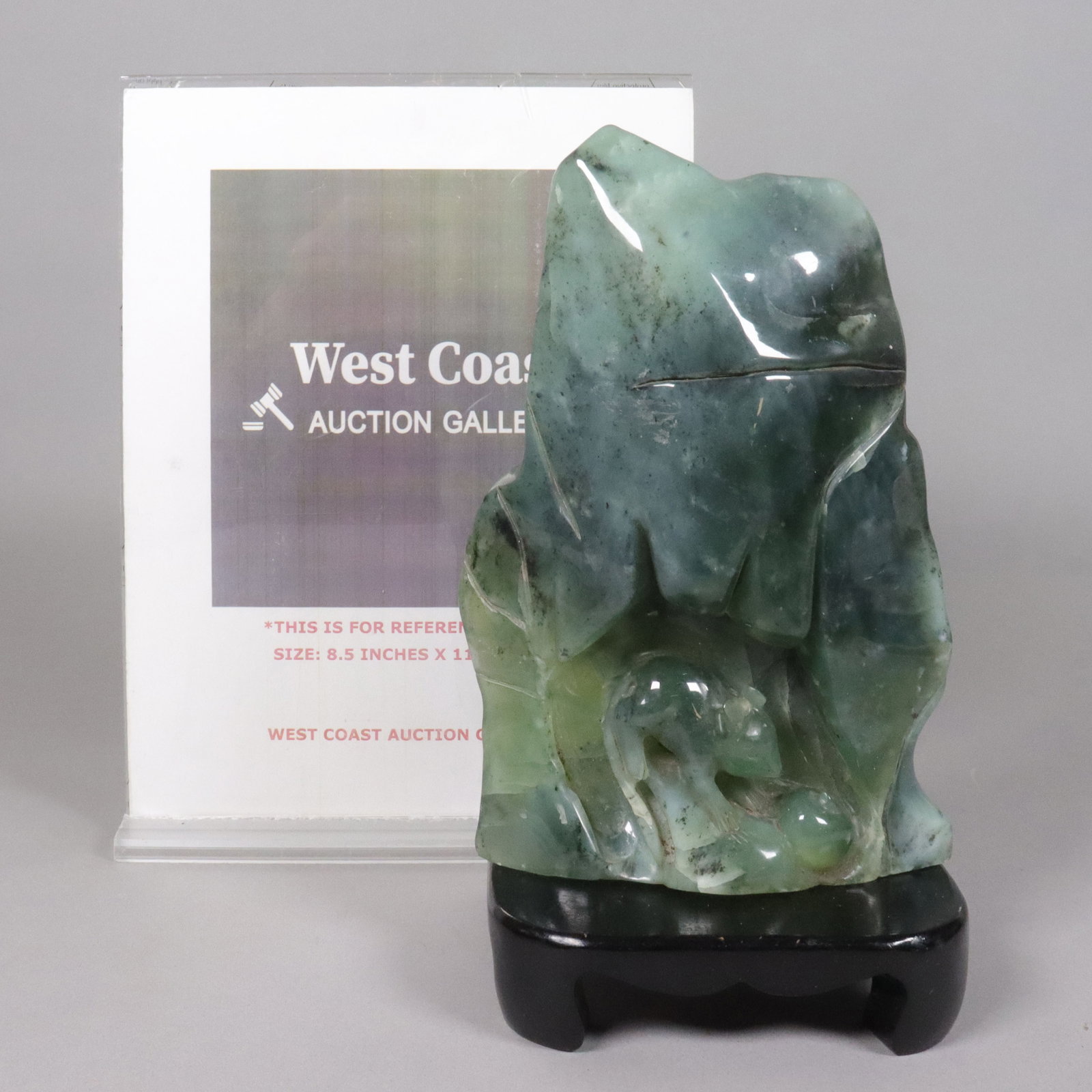 A fine carved stone - 2