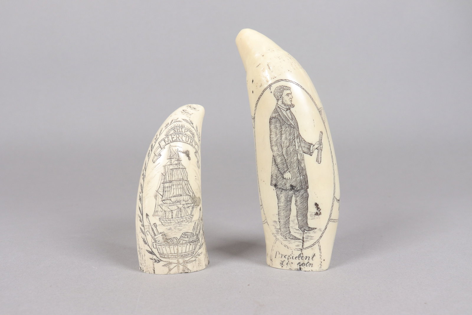 Lots estate carved items - 5