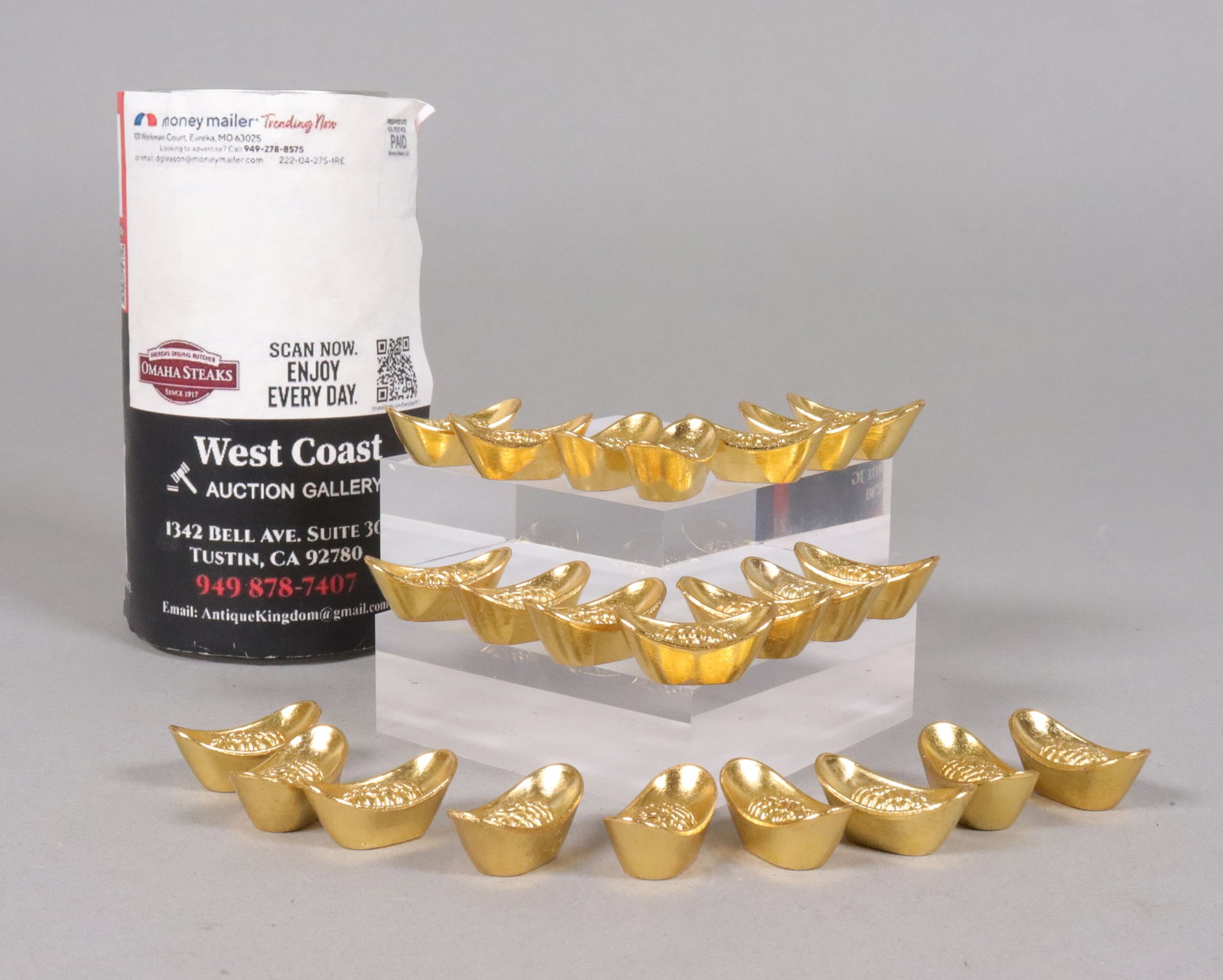 Lots ingots ungraded - 2
