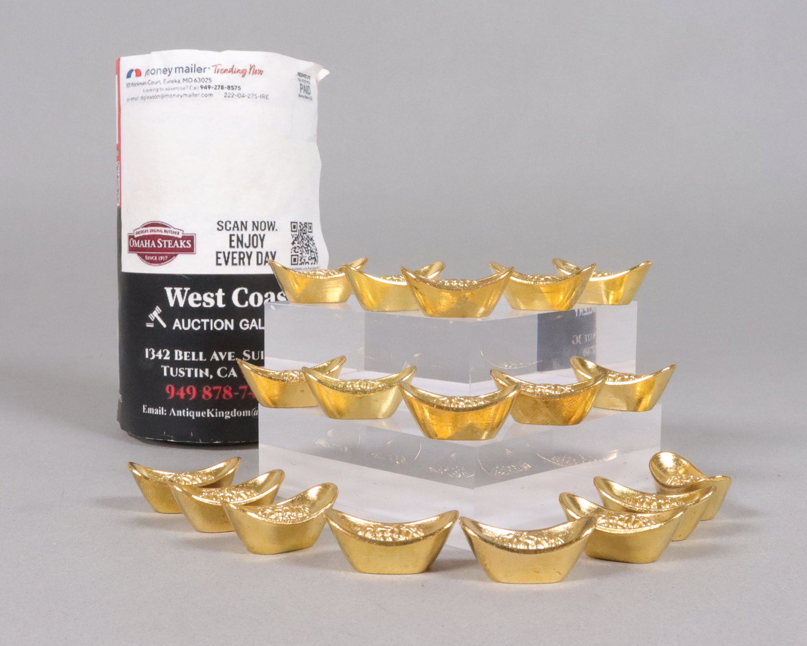 Lots ingots ungraded - 2