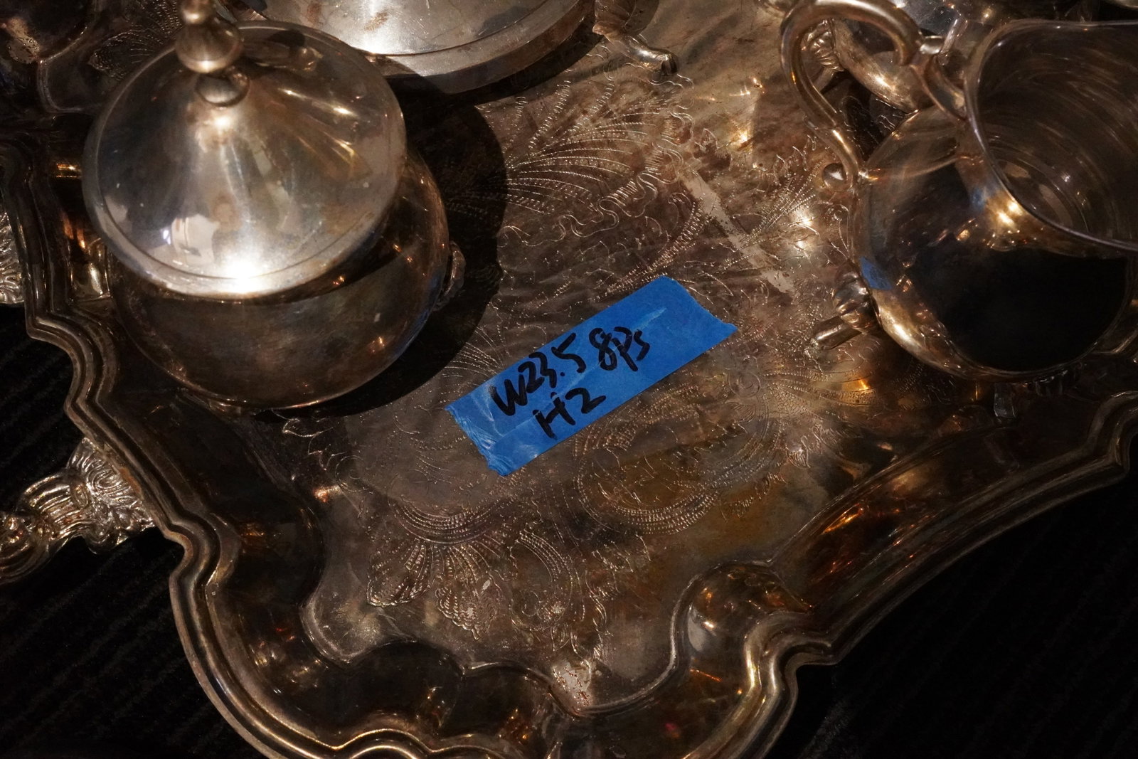 Lots silver plated items - 11