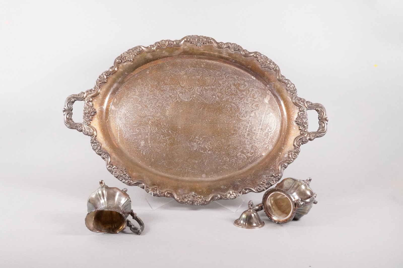 Lots silver plated items - 3
