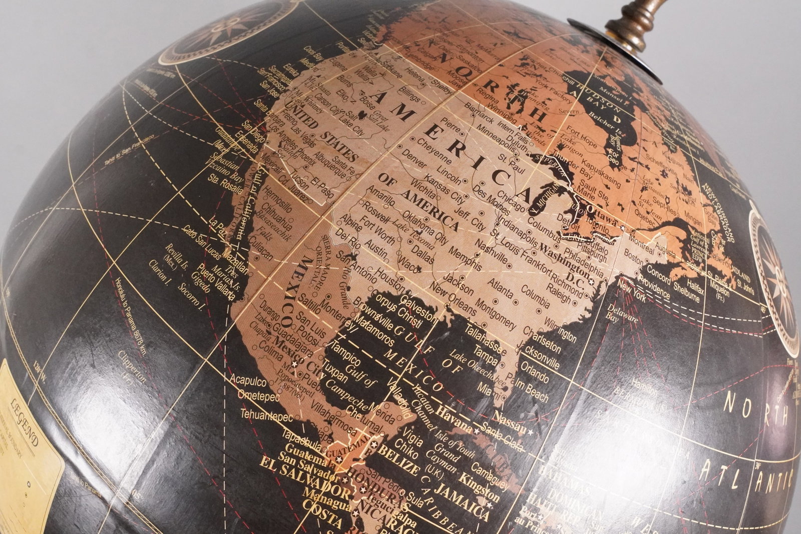 Antique globe estate - 3