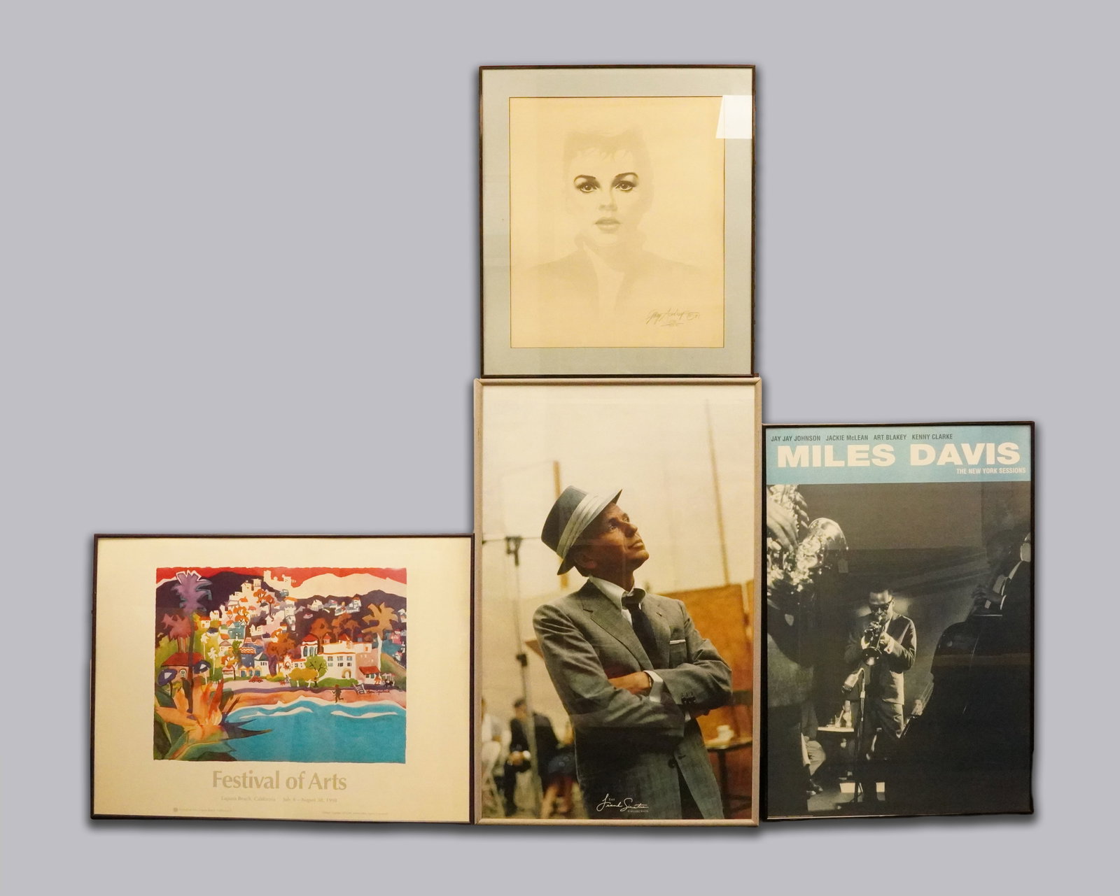 Lots framed arts: Lots framed arts. Largest H: 38.3" x W: 24.5."