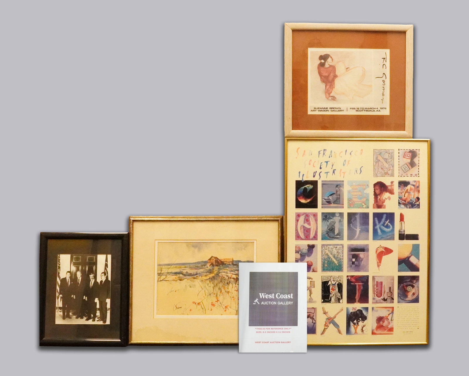 Lots framed arts - 2
