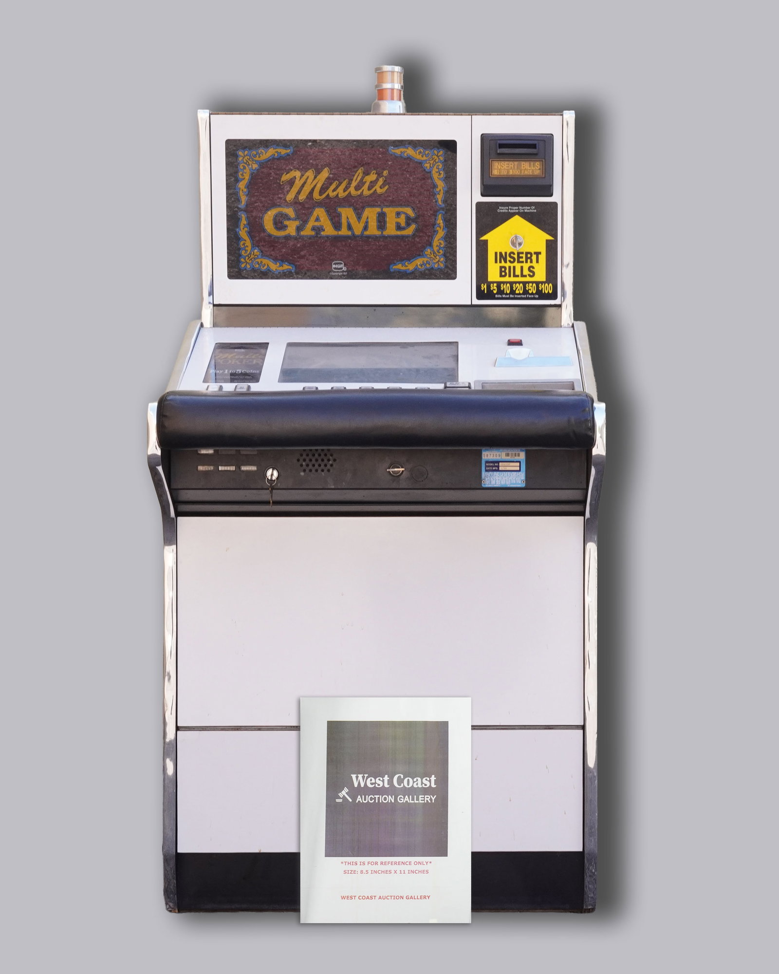 Multi Poker machine as is - 2