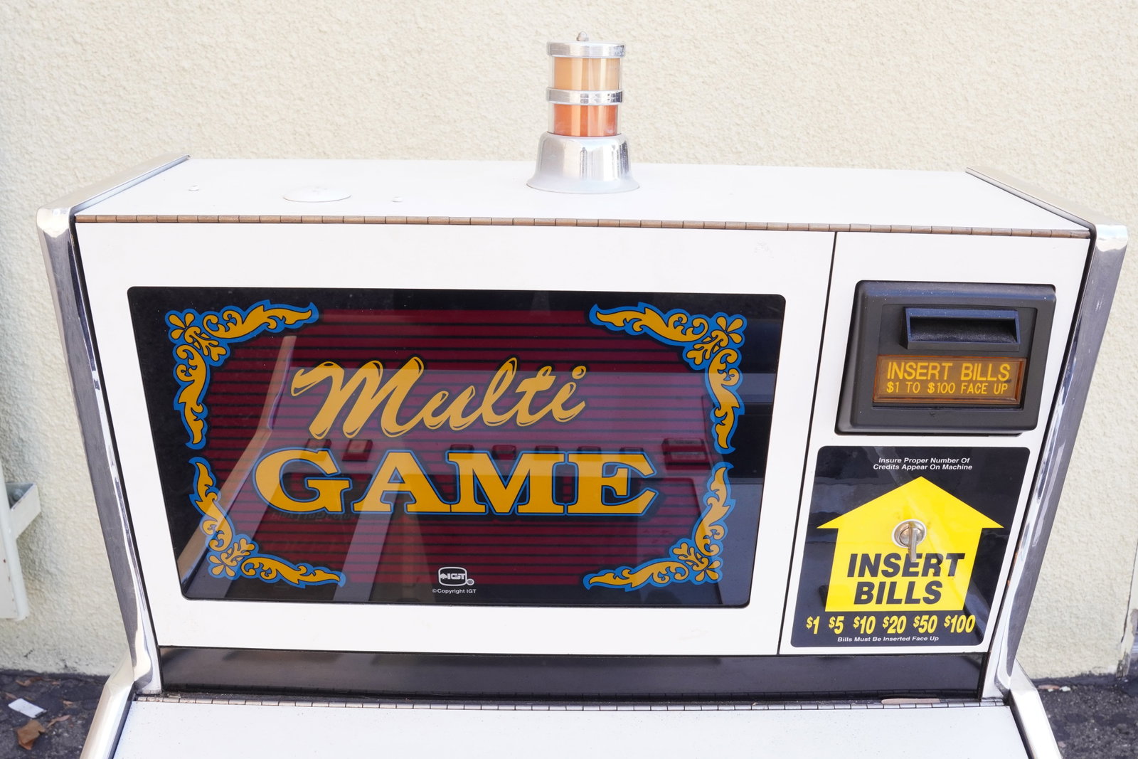 Multi Poker machine as is - 3