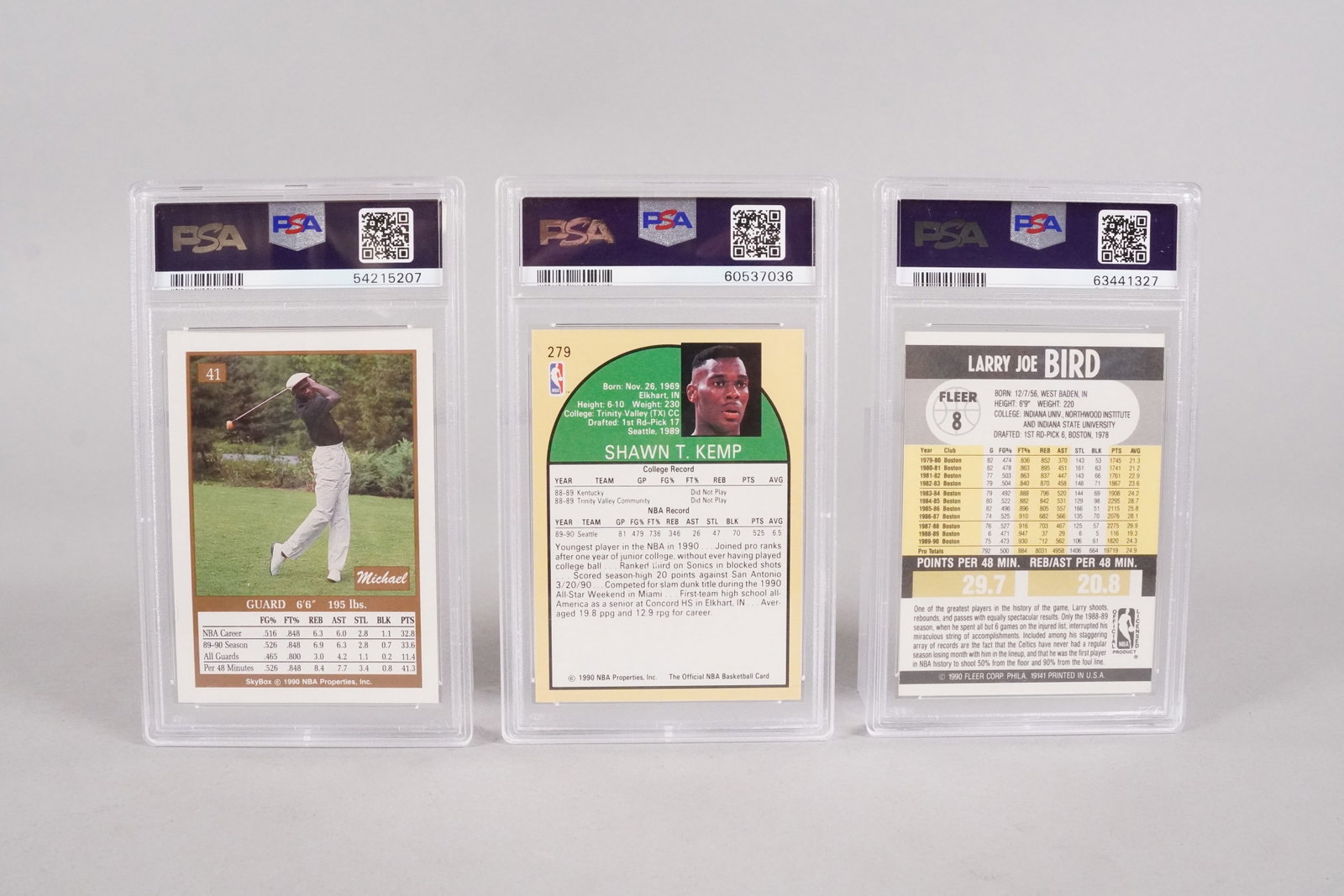Lots basketball cards PSA - 7