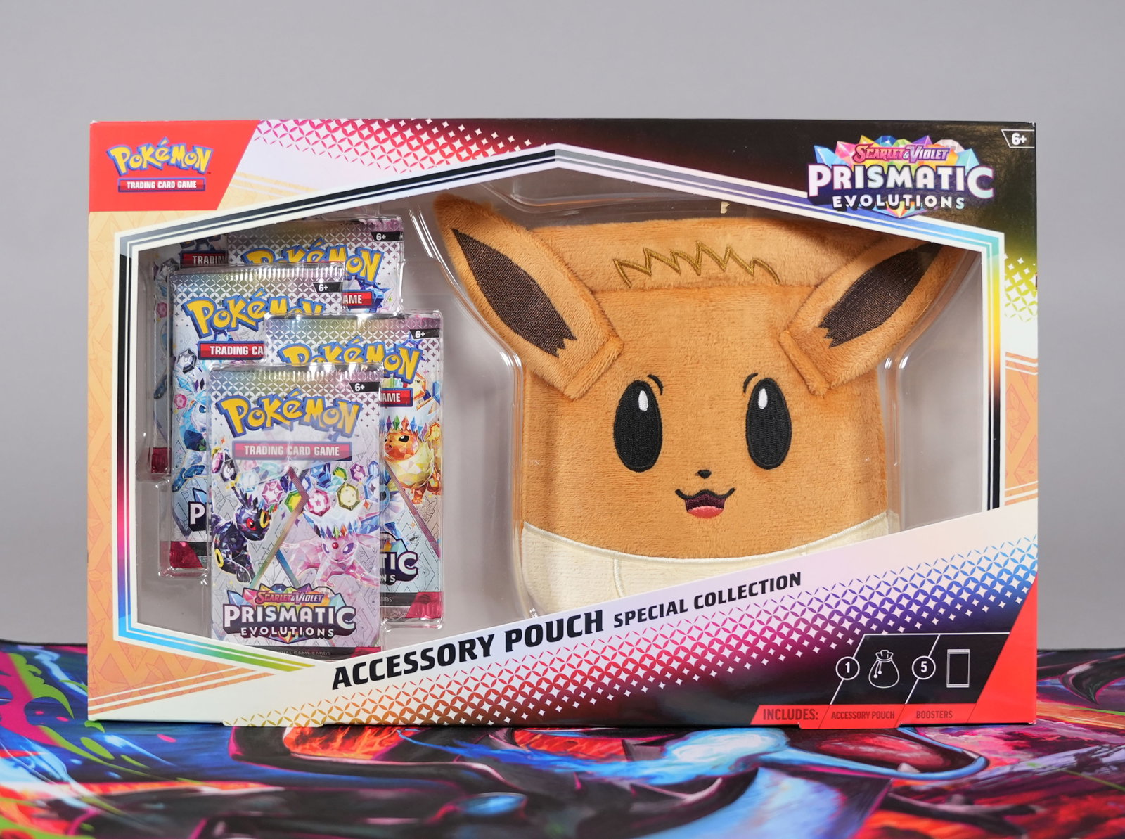 Pokemon Prismatic sealed packs box: Pokemon Prismatic sealed pack box.