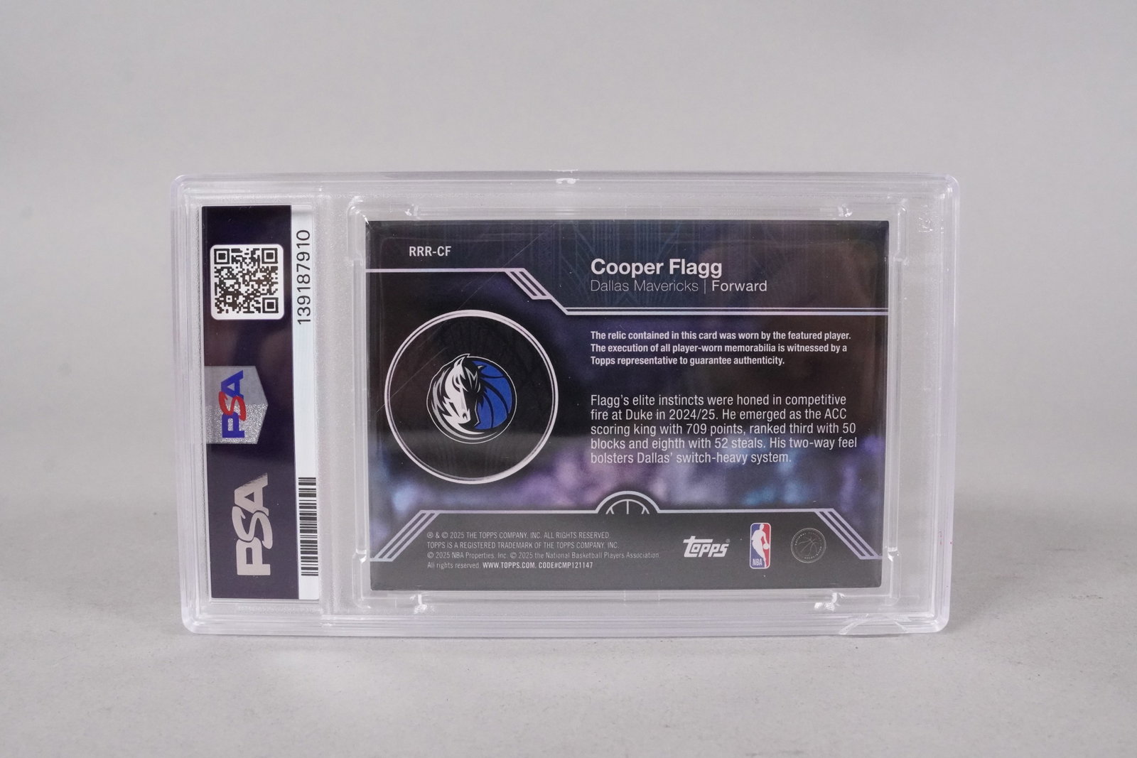 2 Cooper Flagg cards PSA - 3