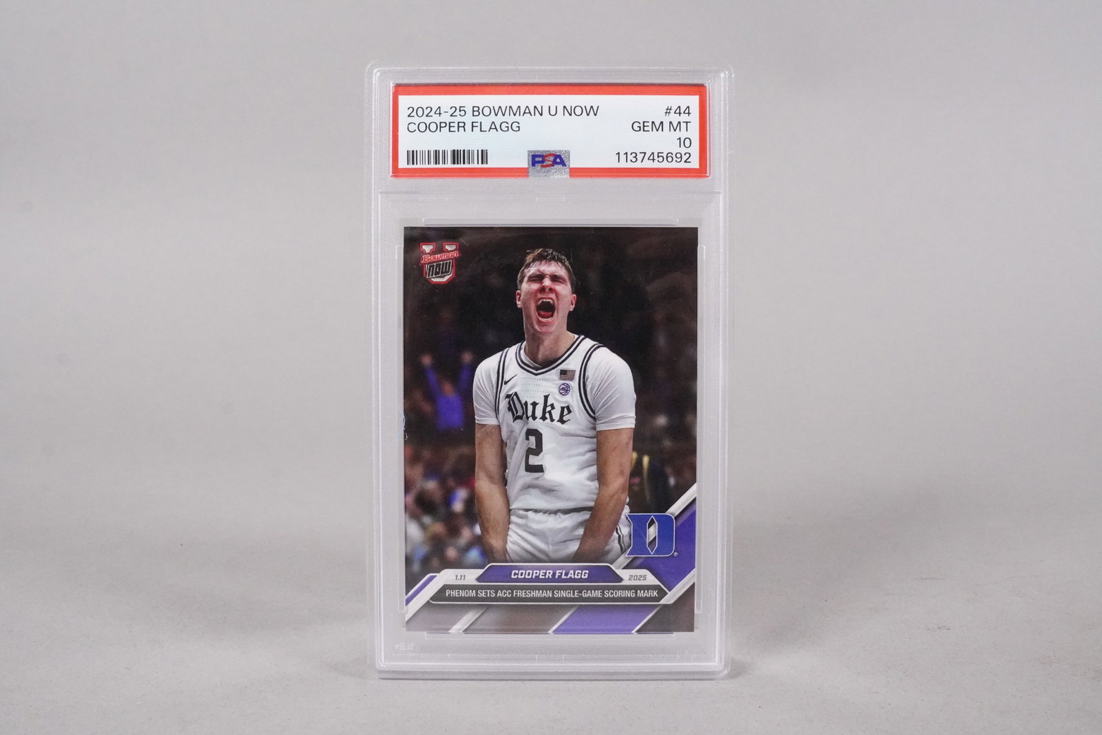 2 Cooper Flagg cards PSA - 4