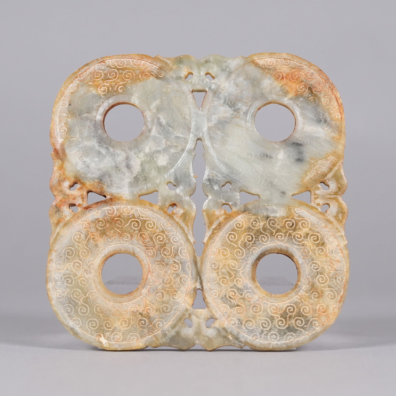Chinese jade carved ornament (1 of 6)