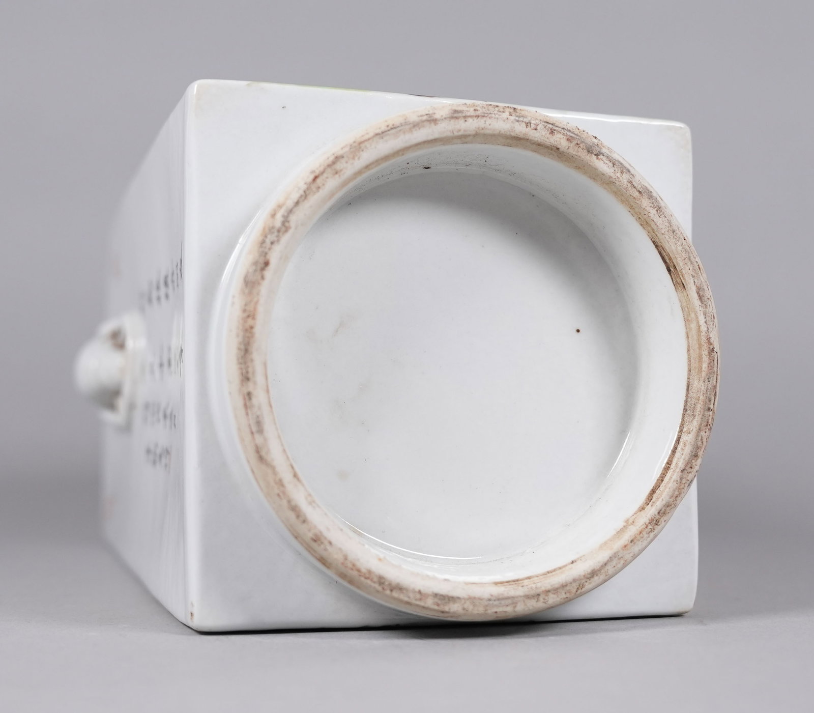 Chinese fine square vase - 4
