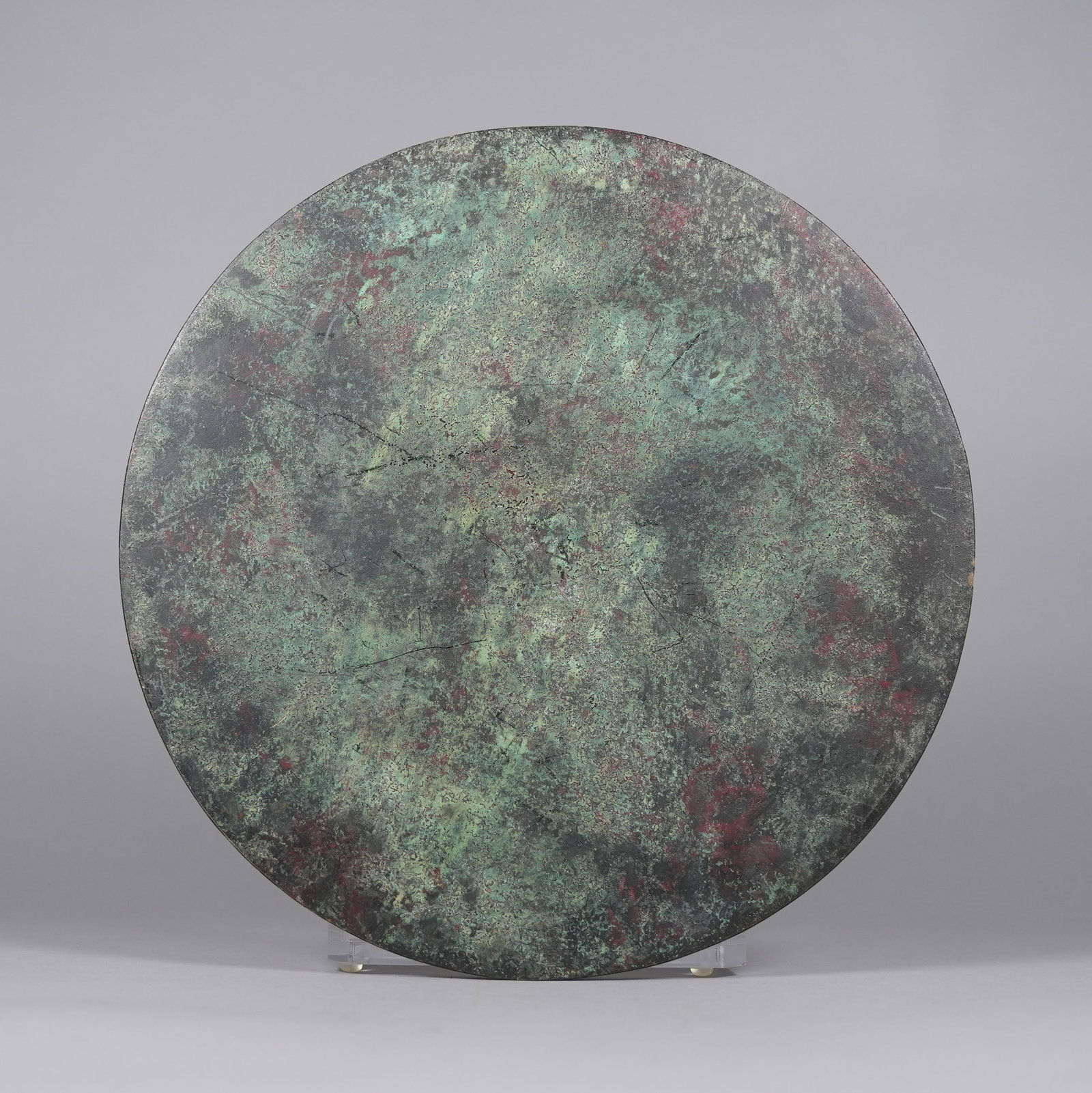 Chinese massive bronze mirror - 5