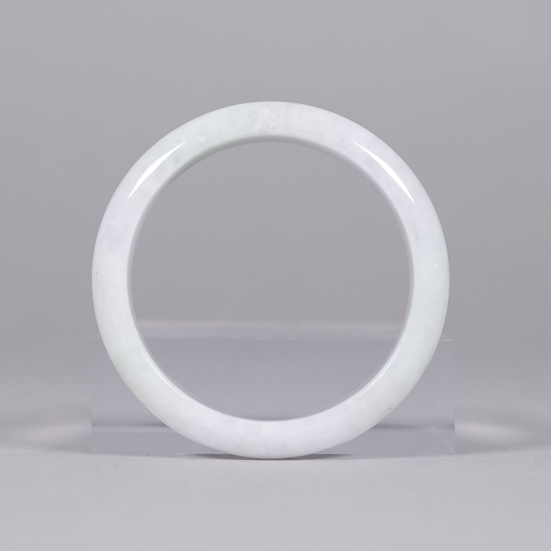 Chinese fine jadeite bangle - 3