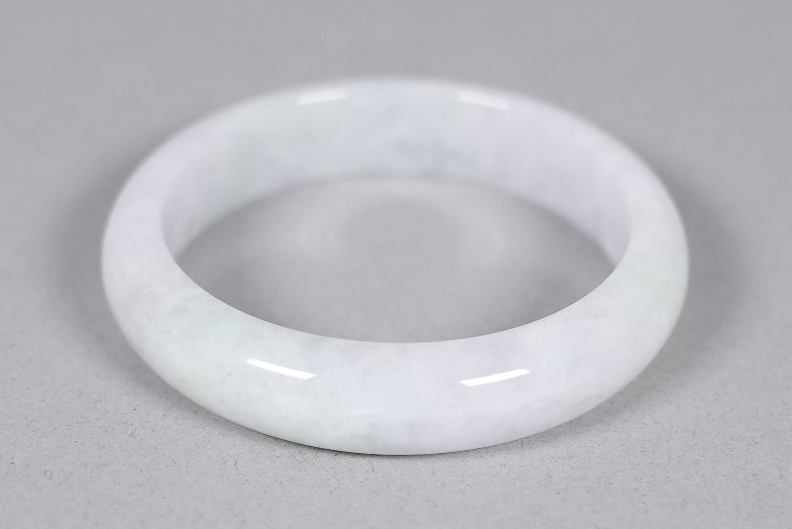 Chinese fine jadeite bangle - 5