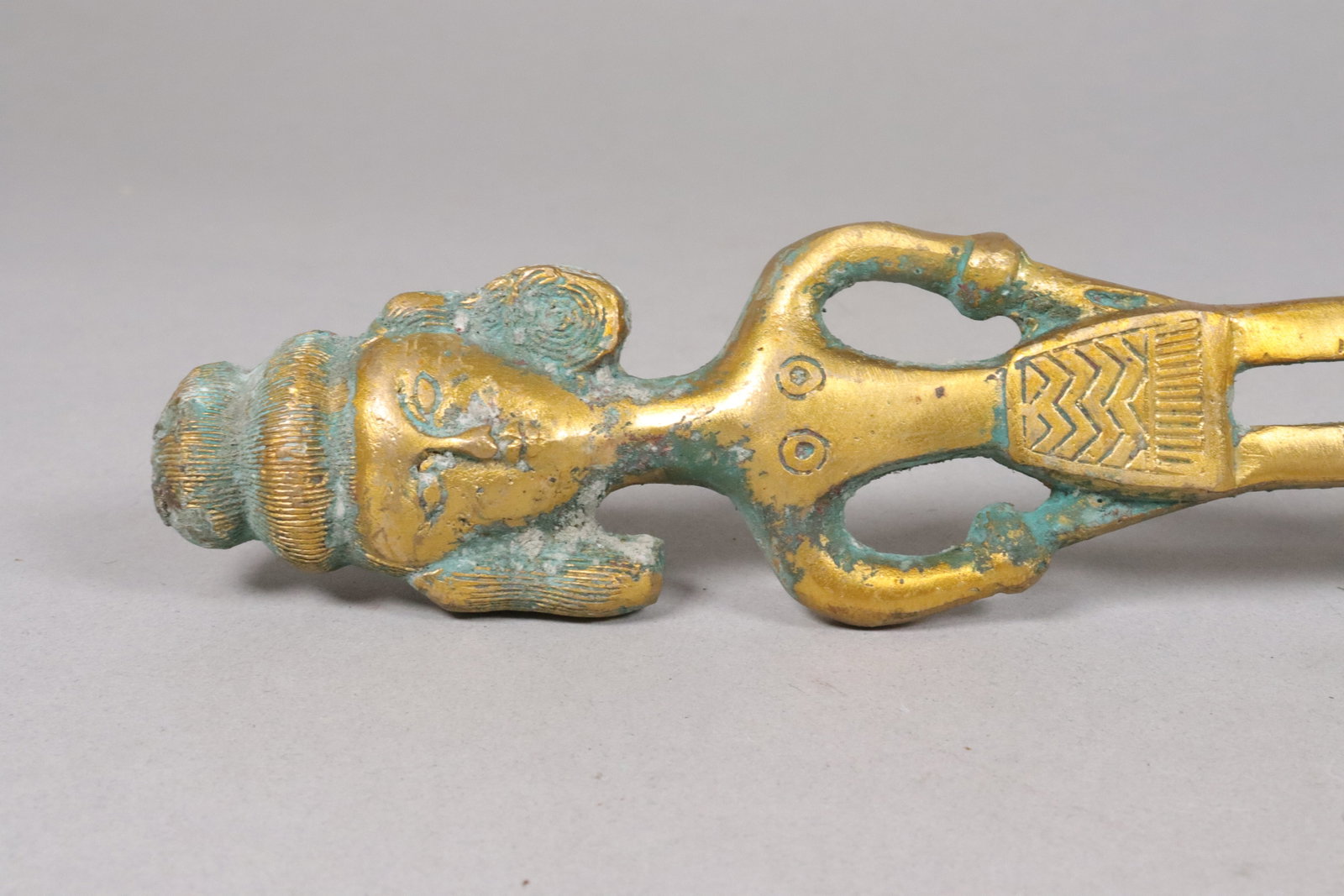 Chinese fine gilted sword - 5