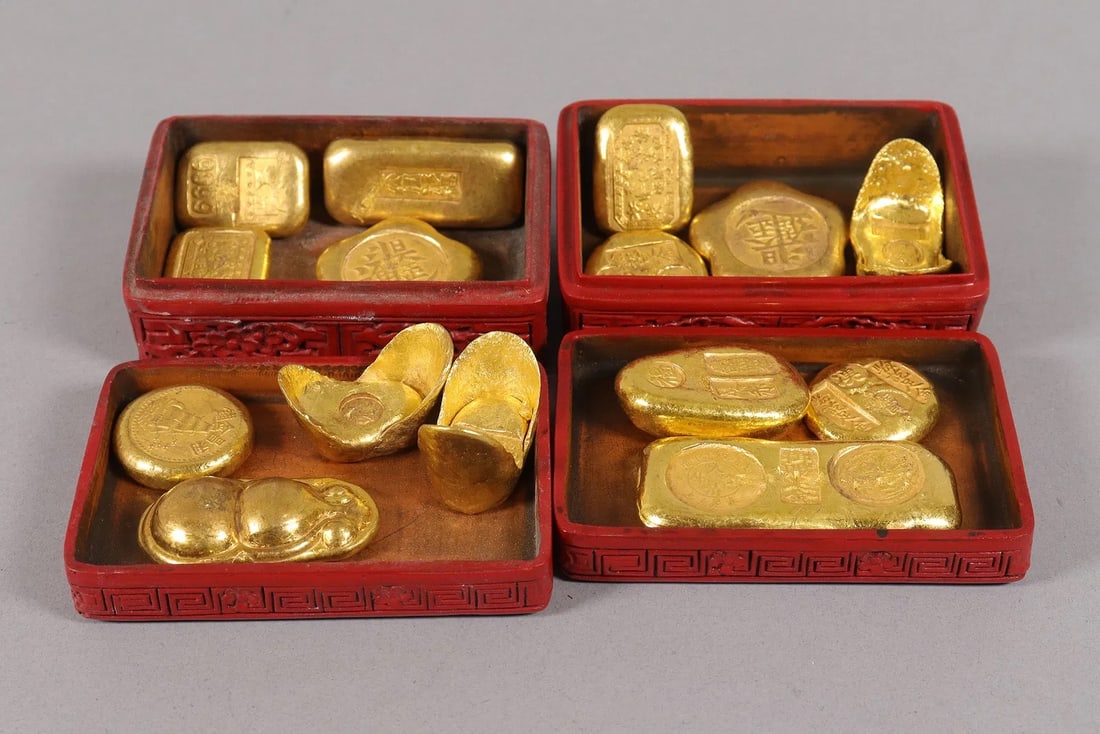 Lots Chinese ingots ungraded: Lots Chinese ingots ungraded. We do not guarantee its material, grading, engraving, and age. All sales are final, no return. Condition selling it as is.