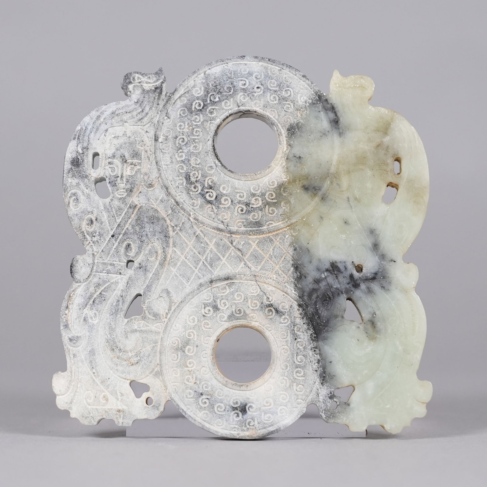 Chinese fine jade ornament: Chinese fine jade ornament.