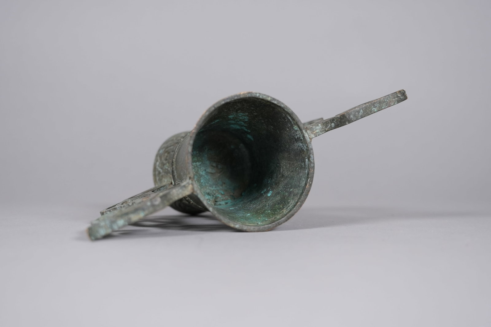 2 Chinese bronze vessels - 3