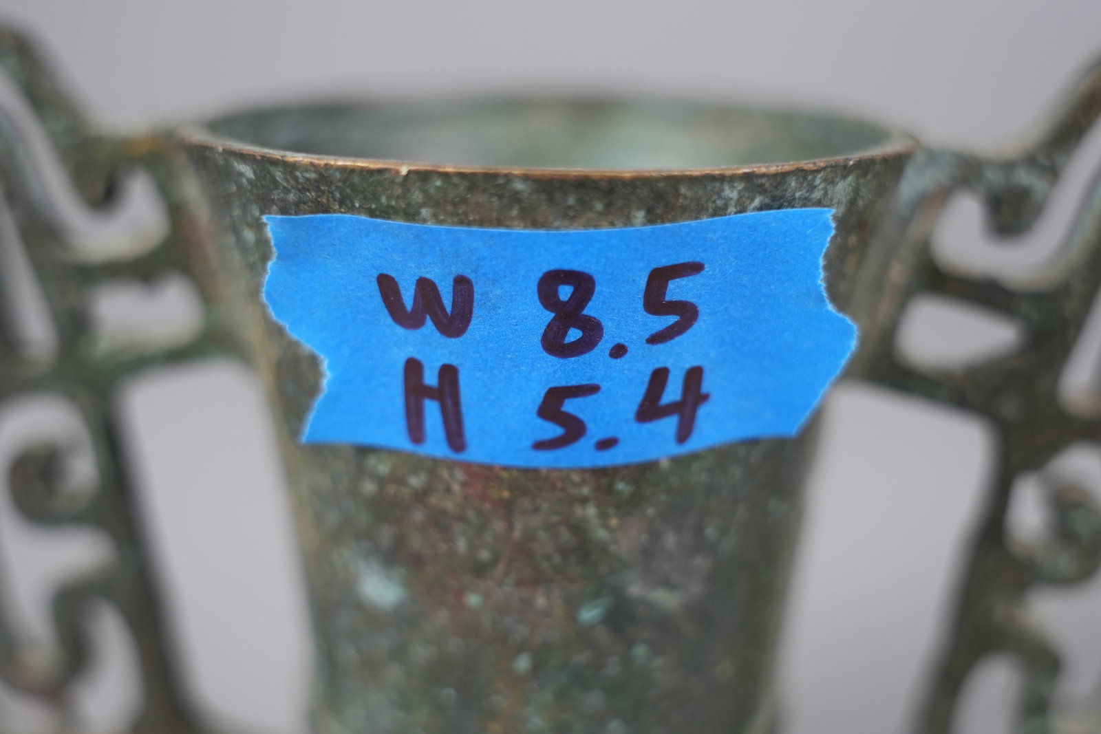 2 Chinese bronze vessels - 7