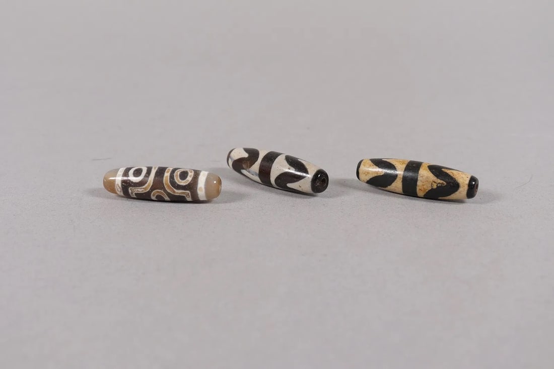Lots Tibetan dzi beads - 4