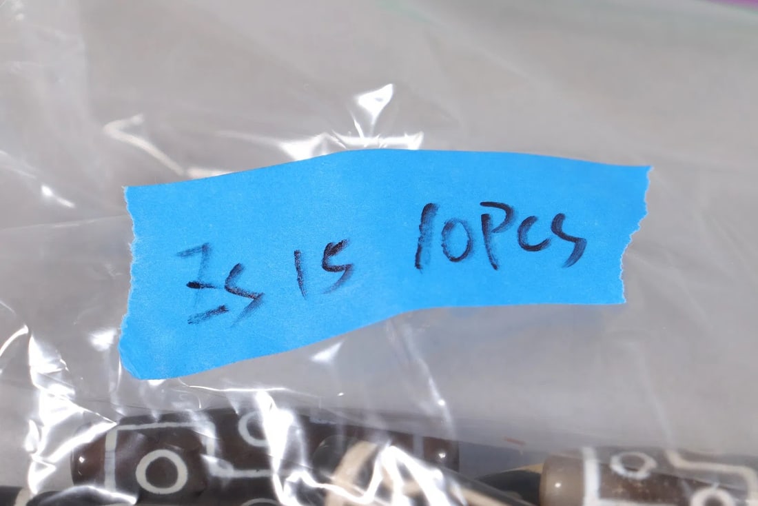 Lots Tibetan dzi beads - 6