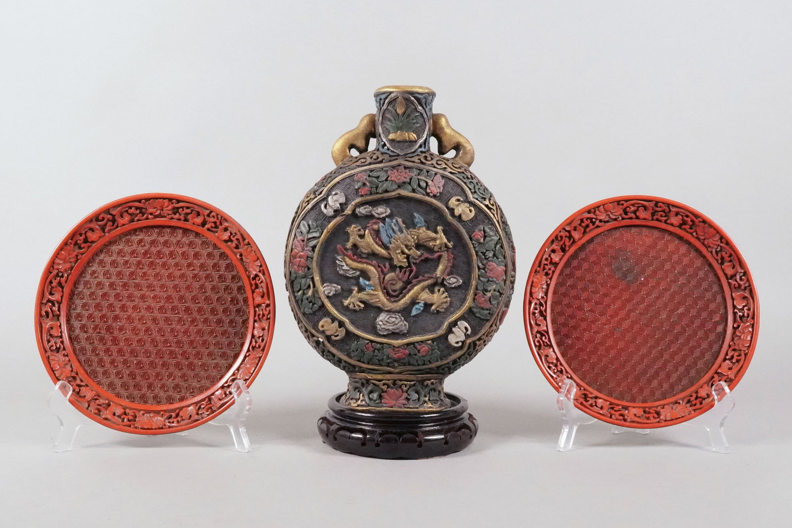 Lots Chinese fine lacquered items (1 of 7)